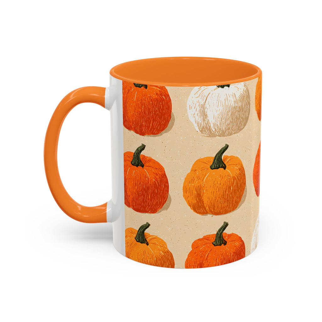 Autumn Pumpkin Mugs - Cozy Coffee Cups for Fall, Seasonal Drinkware, Thanksgiving Gifts, Home Decor, Pumpkin Spice Lovers