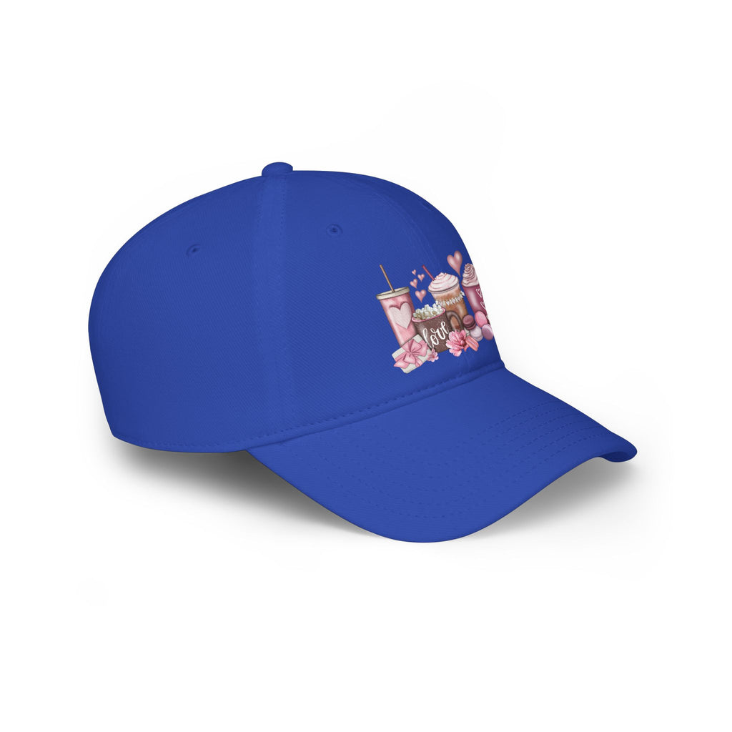 Love and Coffee Low Profile Baseball Cap
