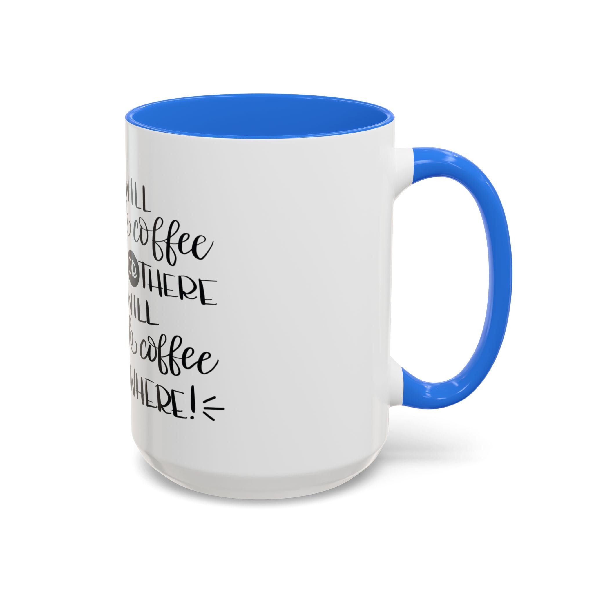 Cat in Hat Coffee Mug — "I Will Drink Coffee Here or There" 11/15oz Color Accent