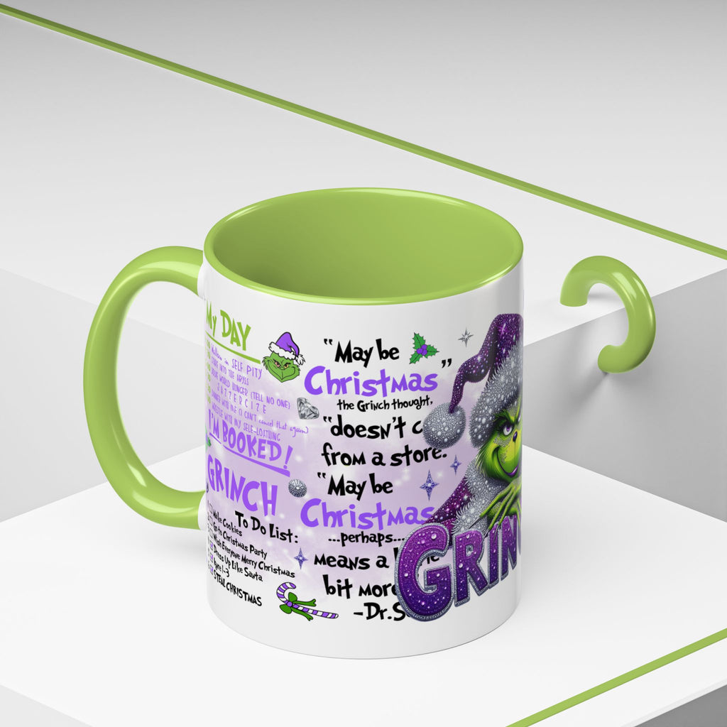 Grinchy Holiday Coffee Mug — '100% That Grinch' Funny Christmas Mug (11/15oz)