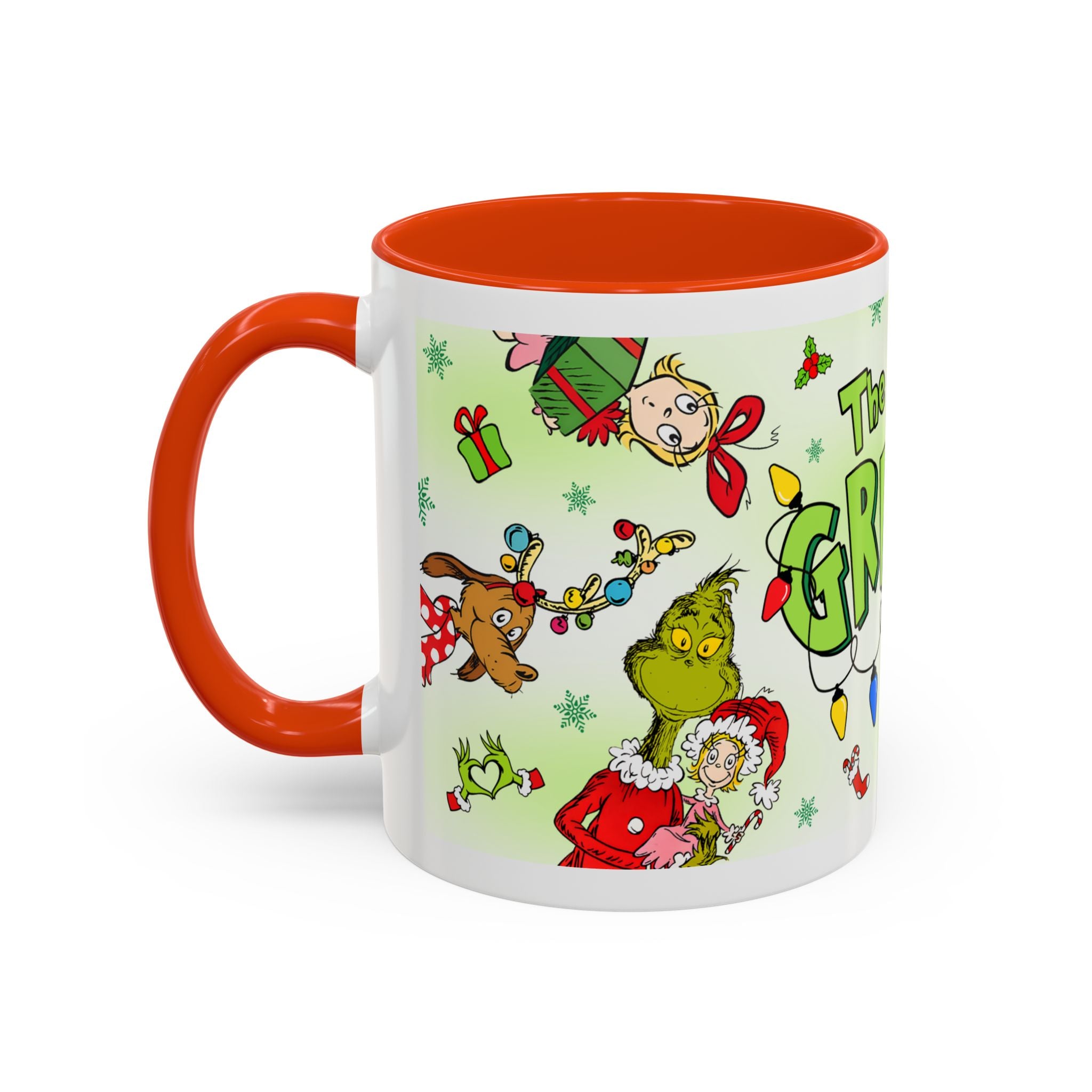 Whimsical The Grinch Mugs, Funny Holiday Gift, Christmas Coffee Cup, Festive Drinkware, Grinch Themed Mug