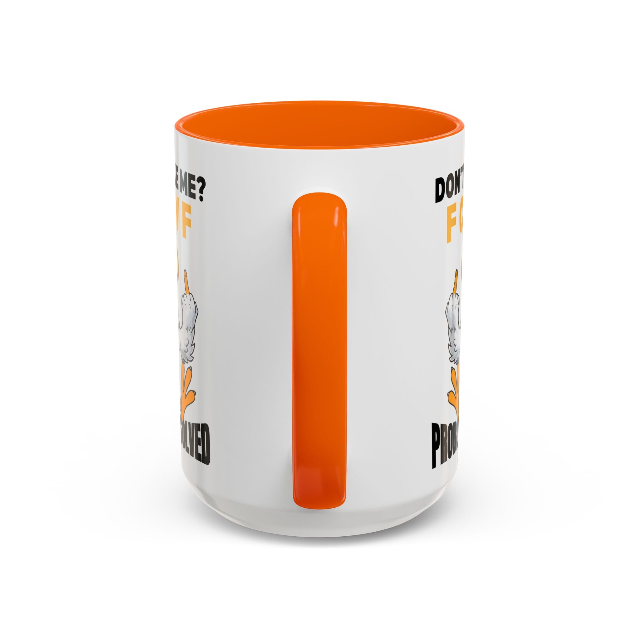 Don’t Like Me? F CAW F Chicken Mug — Funny Sarcastic Coffee Cup (11/15oz)