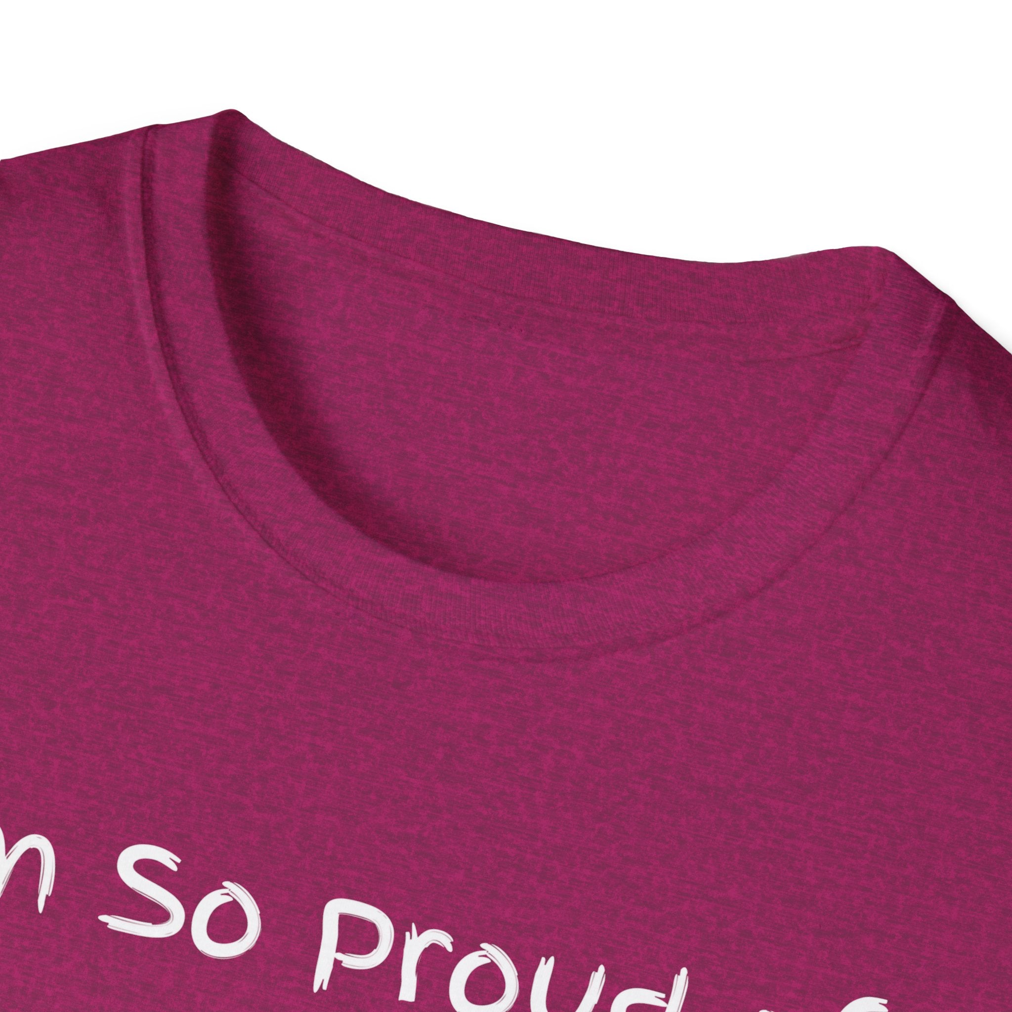 Proud of Myself Unisex T-Shirt, Self Love Tee, Positive Vibes Shirt, Empowering Gift, Inspirational Apparel