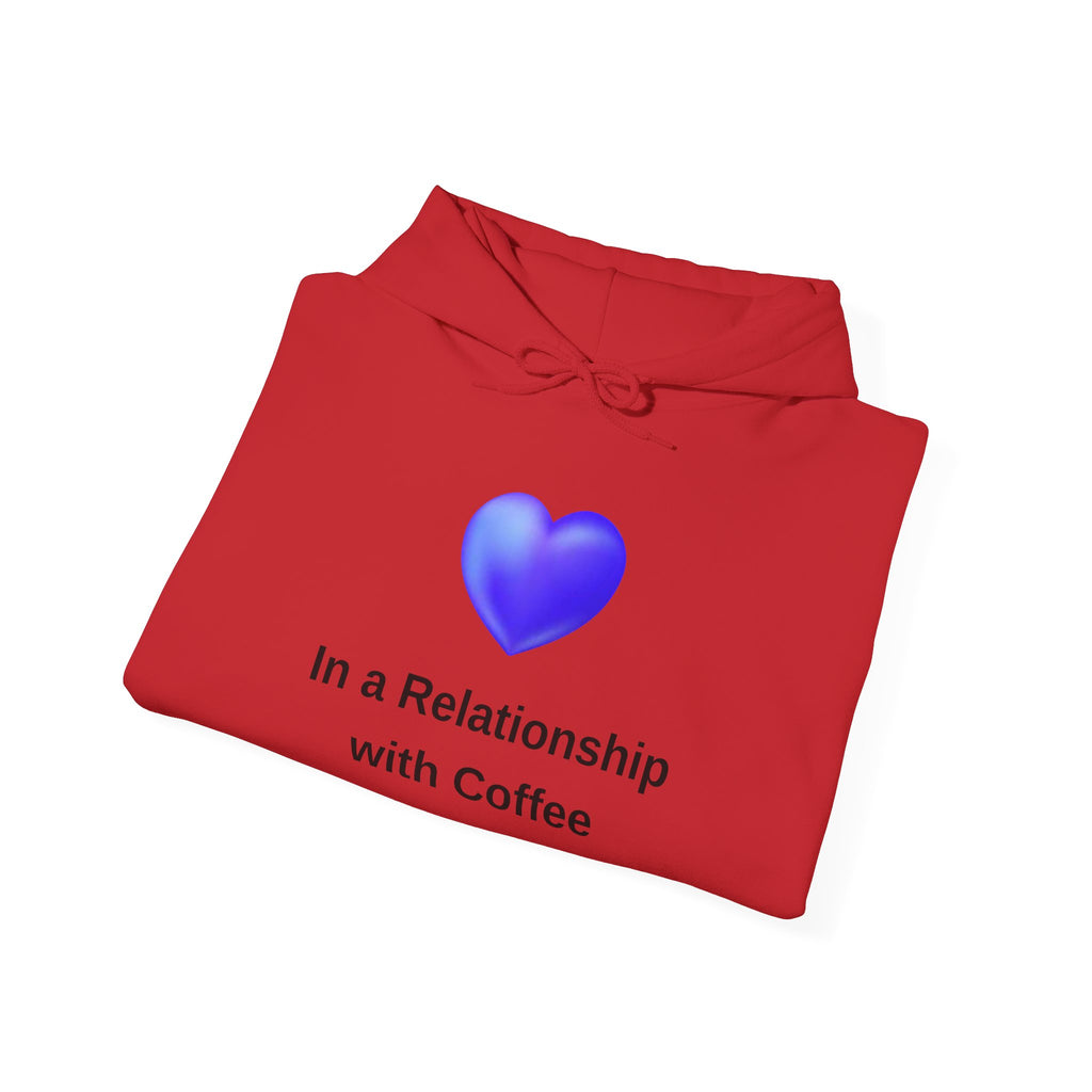 I'm In a Relationship With Coffee - Men's and Woman's Heavy Blend Hooded Sweatshirt