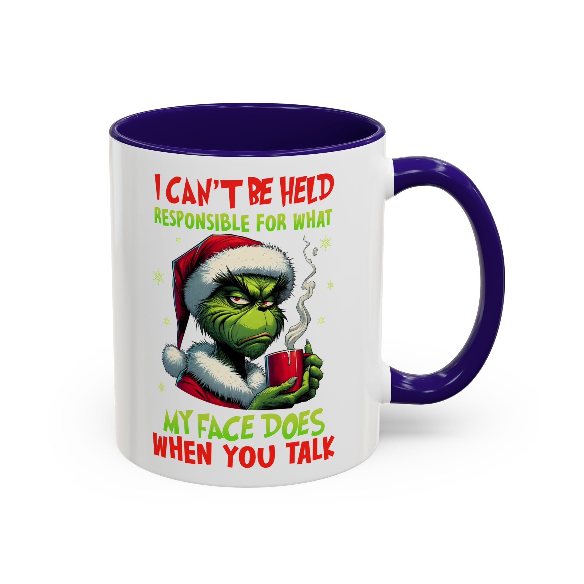 Colorful Grinch Mugs - Perfect for the Holidays, Funny Gift, Coffee Mug, Christmas Present, Office Humor, Grinch Lover