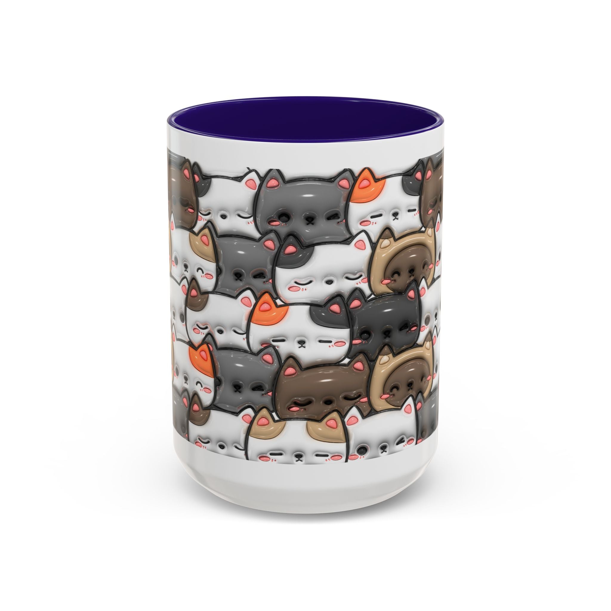 Colorful Cat Mugs - Cute Pet Lover Gift, Cat-Themed Coffee Cup, Cat Lover's Mug, Fun Kitchen Decor, Feline Art Drinkware