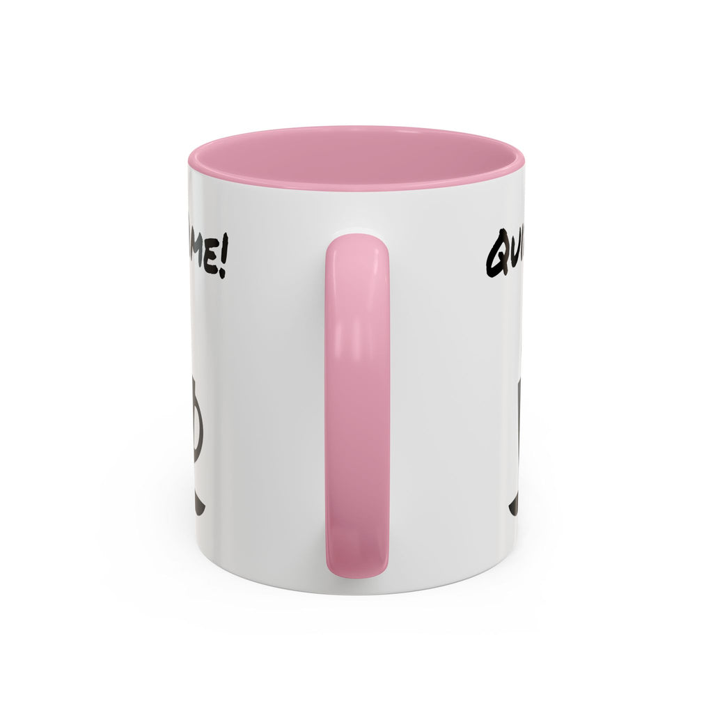 Quiet Time Coffee Mug — Black Accent 11oz/15oz