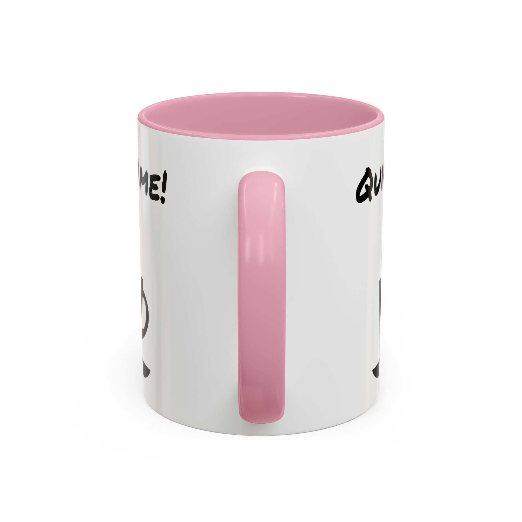 Quiet Time Coffee Mug — Black Accent 11oz/15oz