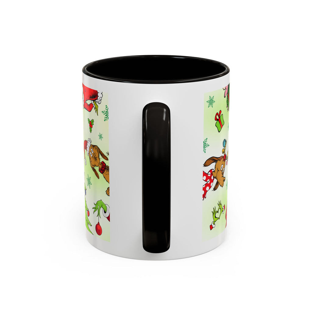 Whimsical The Grinch Mugs, Funny Holiday Gift, Christmas Coffee Cup, Festive Drinkware, Grinch Themed Mug