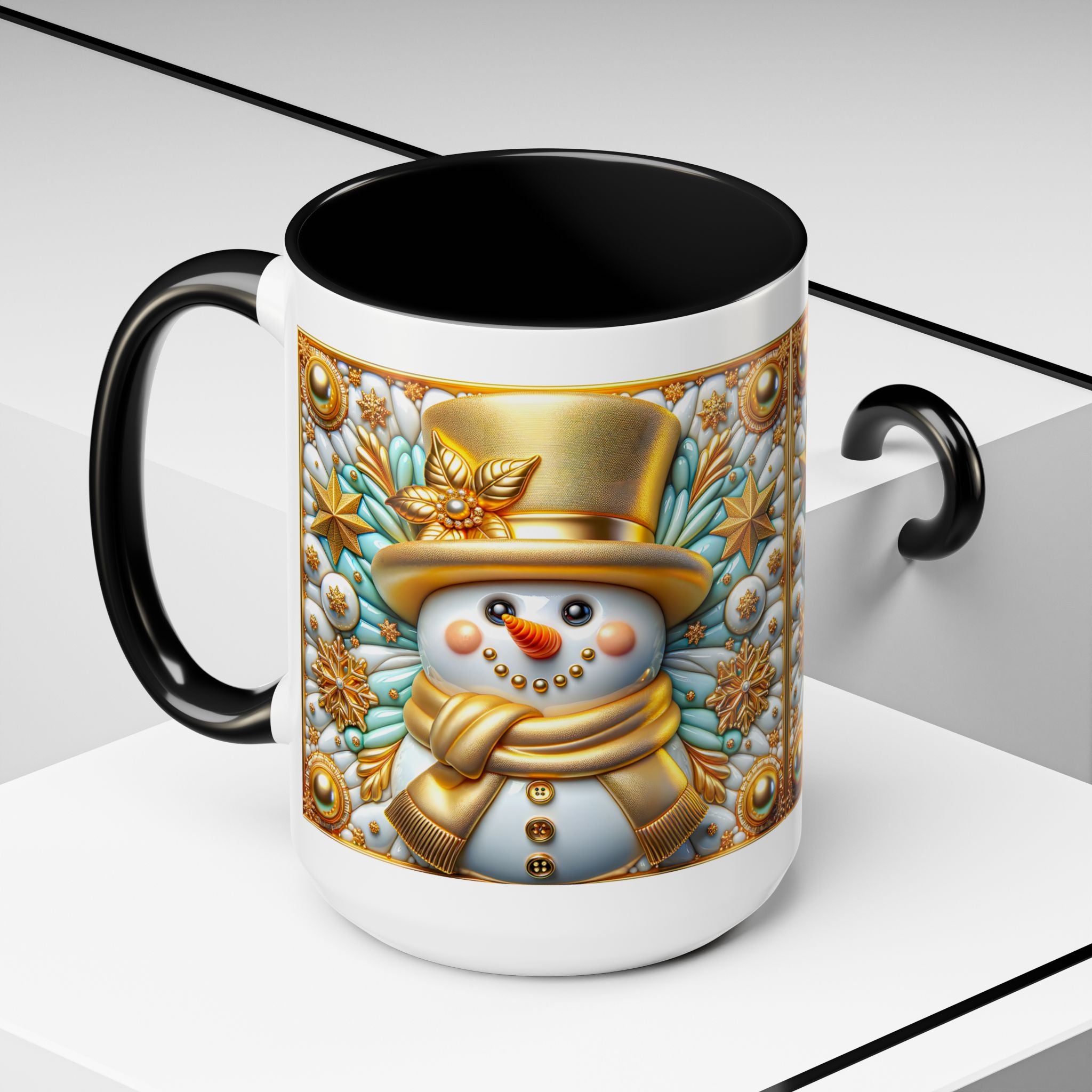 Festive Snowman Coffee Mug | Holiday Gift, Winter Decor, Cute Mug, Christmas Mug, Snowman Lover's Gift