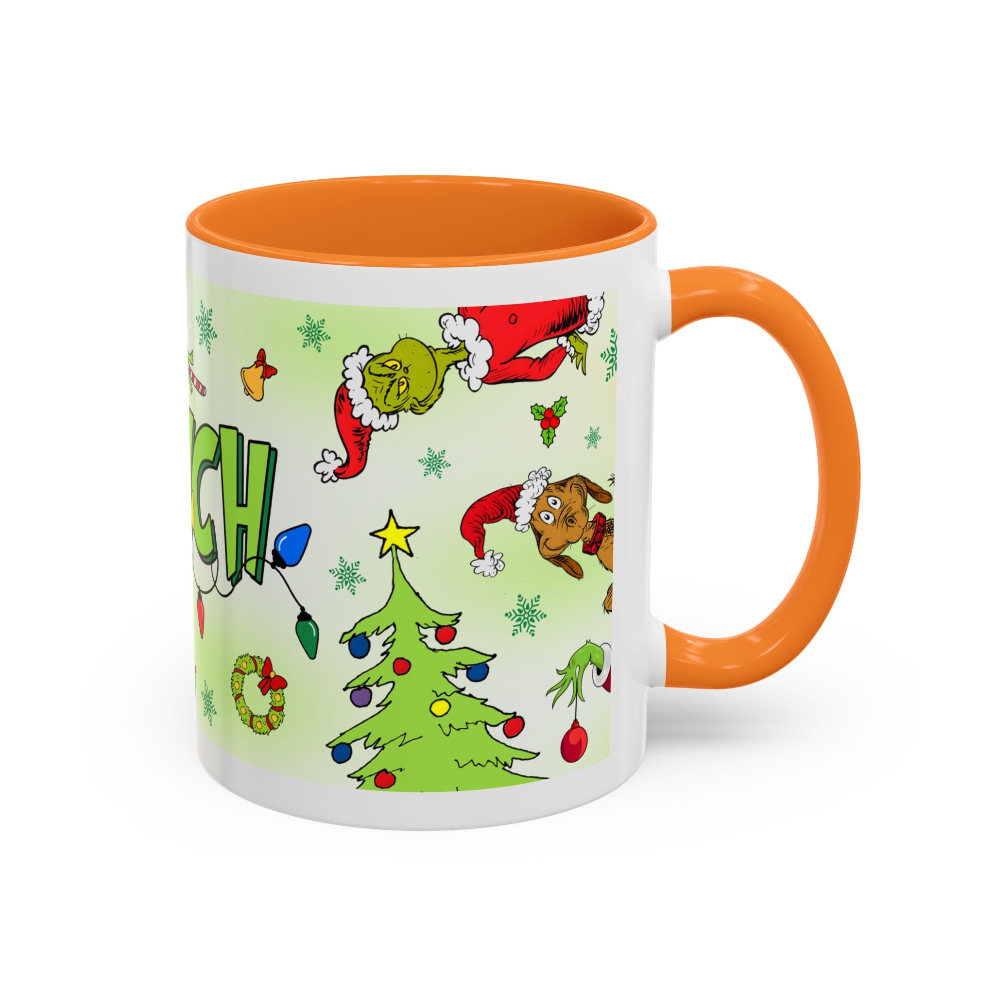 Whimsical The Grinch Mugs, Funny Holiday Gift, Christmas Coffee Cup, Festive Drinkware, Grinch Themed Mug