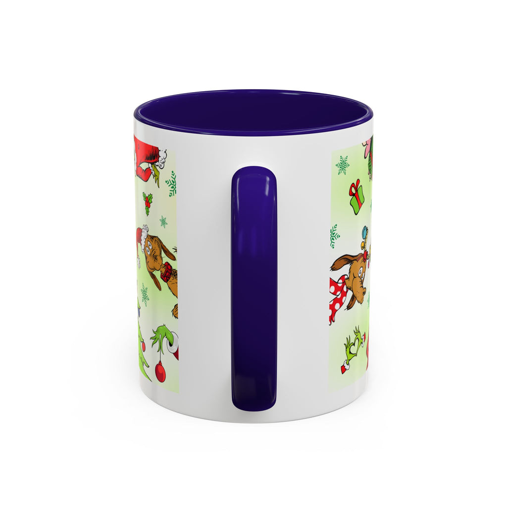 Whimsical The Grinch Mugs, Funny Holiday Gift, Christmas Coffee Cup, Festive Drinkware, Grinch Themed Mug