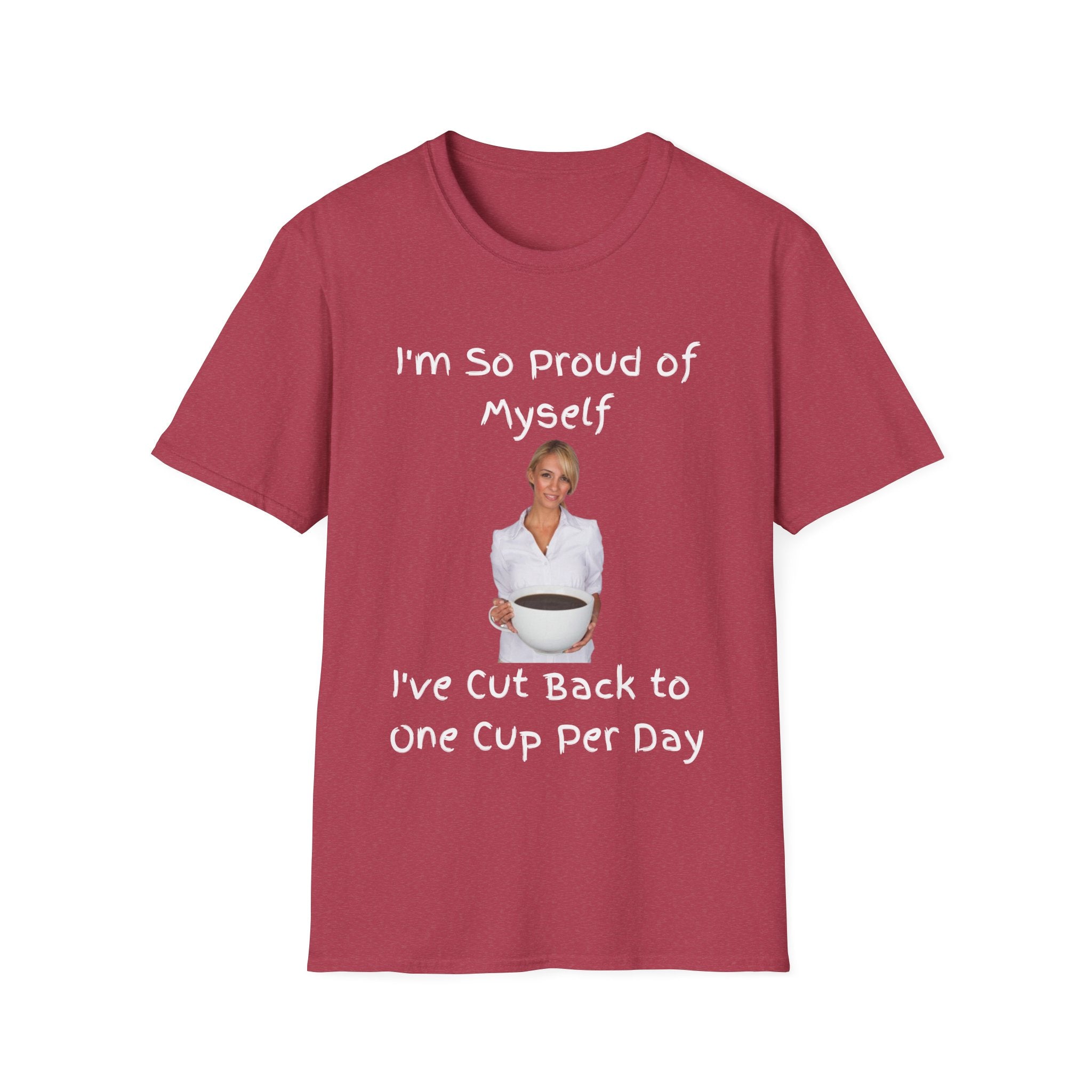 Proud of Myself Unisex T-Shirt, Self Love Tee, Positive Vibes Shirt, Empowering Gift, Inspirational Apparel