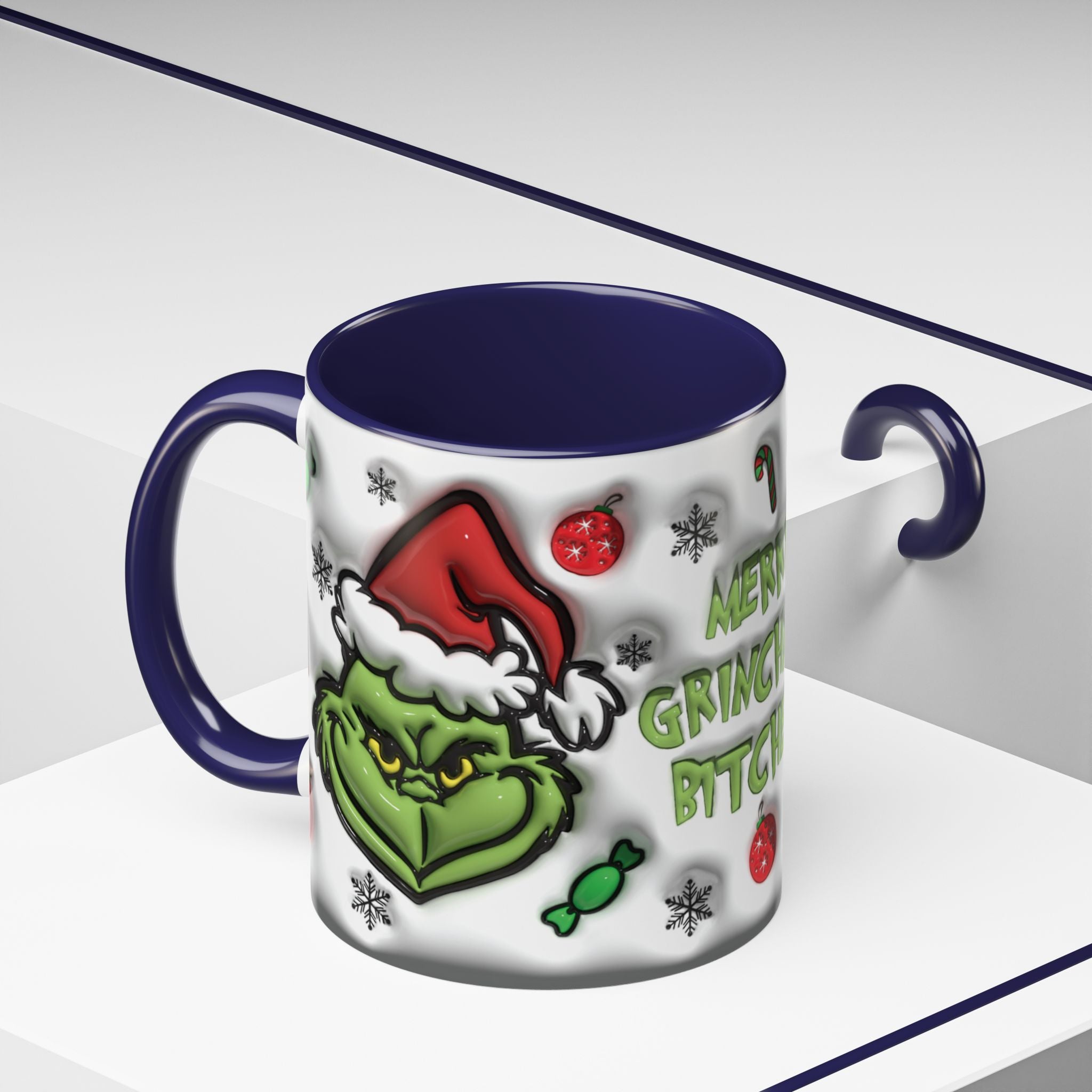 Merry Grinchmas Coffee Mug - Holiday Gift for Christmas Lovers, Fun Ceramic Mug, Grinch-Themed Drinkware, Funny Coffee Cup