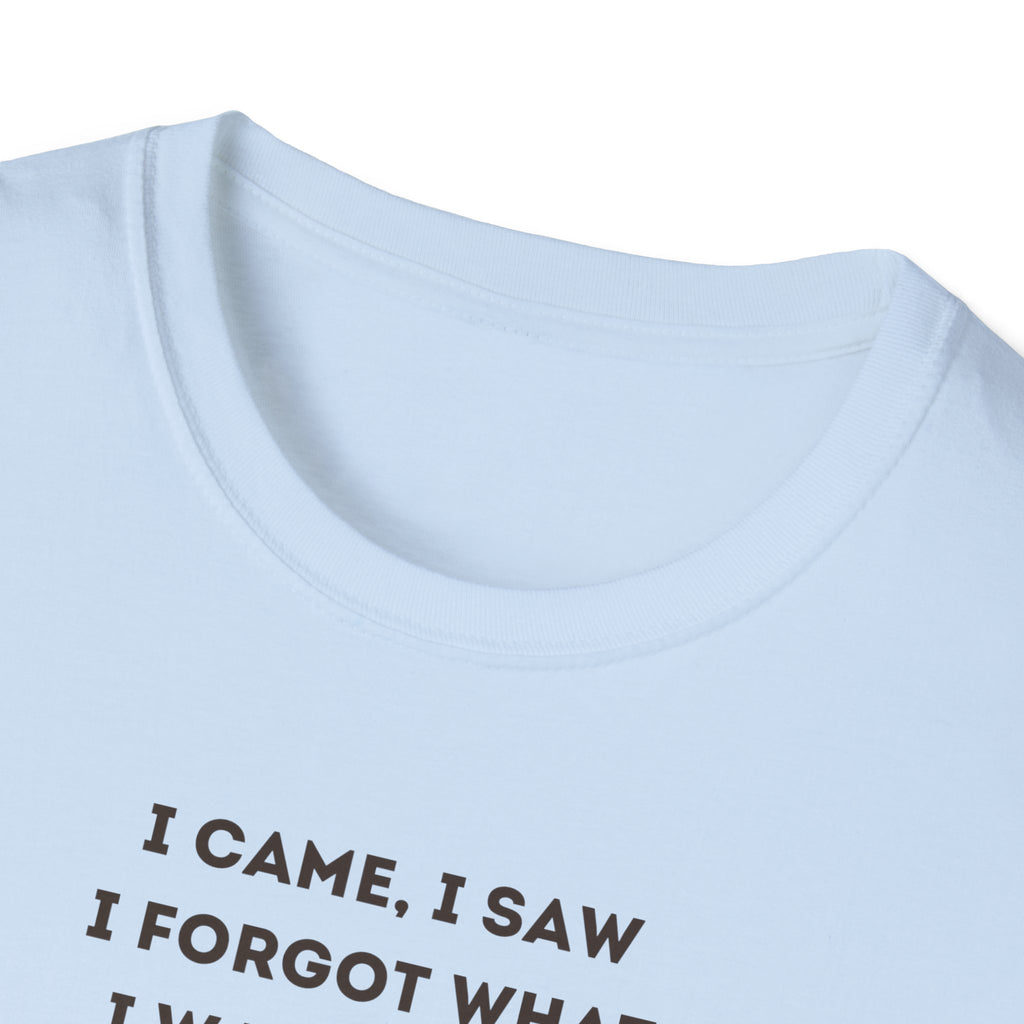 Funny Forgetful Grandpa Quote T-Shirt | Cute Elderly Character Tee