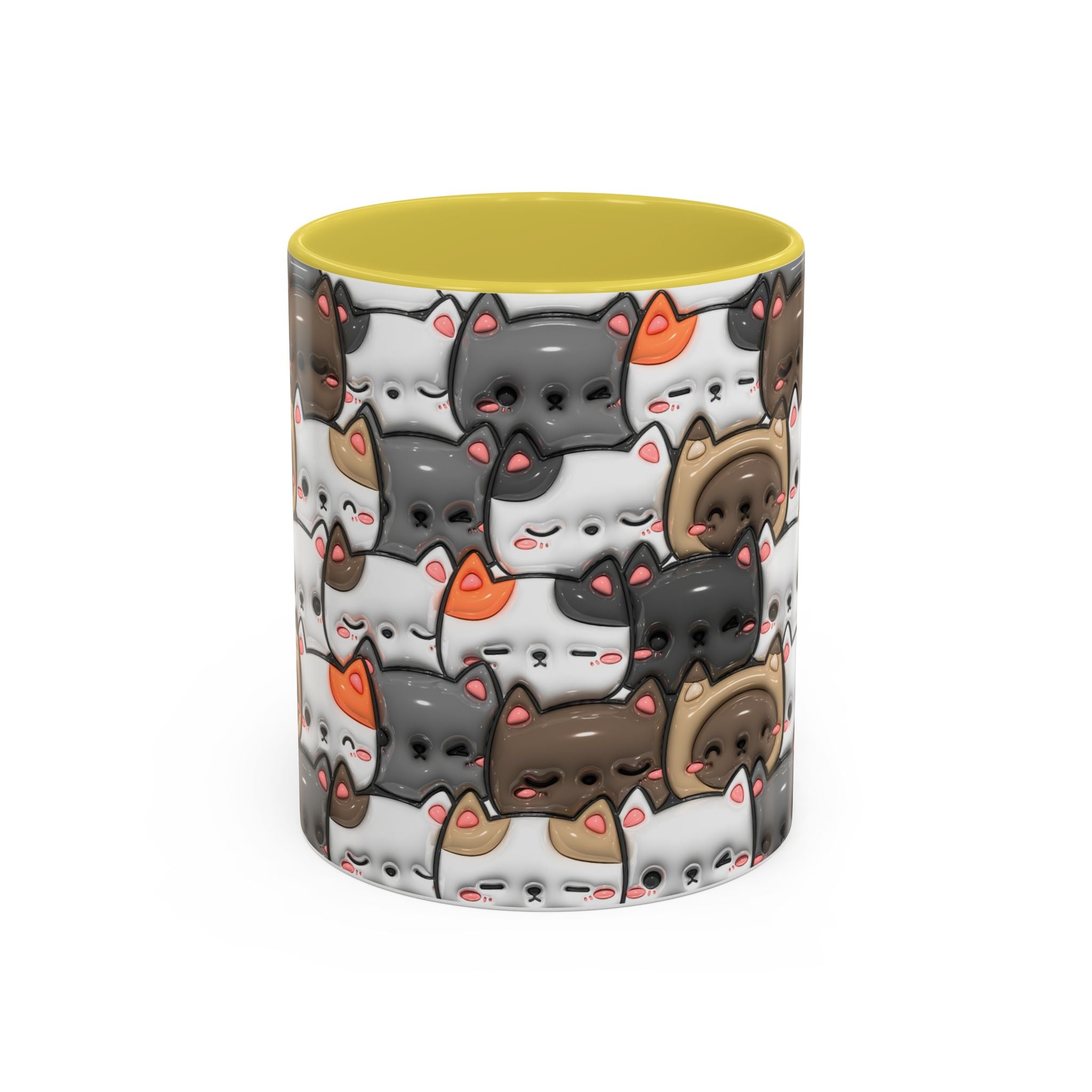 Colorful Cat Mugs - Cute Pet Lover Gift, Cat-Themed Coffee Cup, Cat Lover's Mug, Fun Kitchen Decor, Feline Art Drinkware