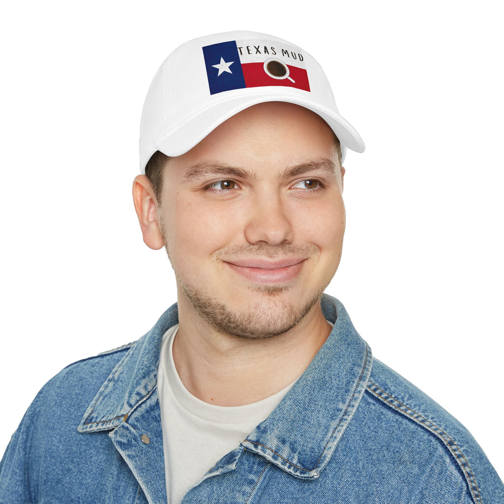 Texas Mud Coffee Flag Cap — Low Profile Baseball Hat