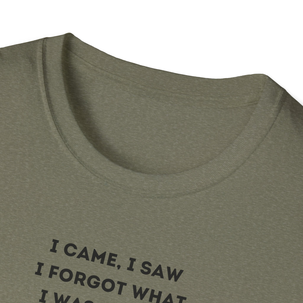 Grumpy Grinch Character with Funny Relatable Quote T-Shirt | Meme Tee