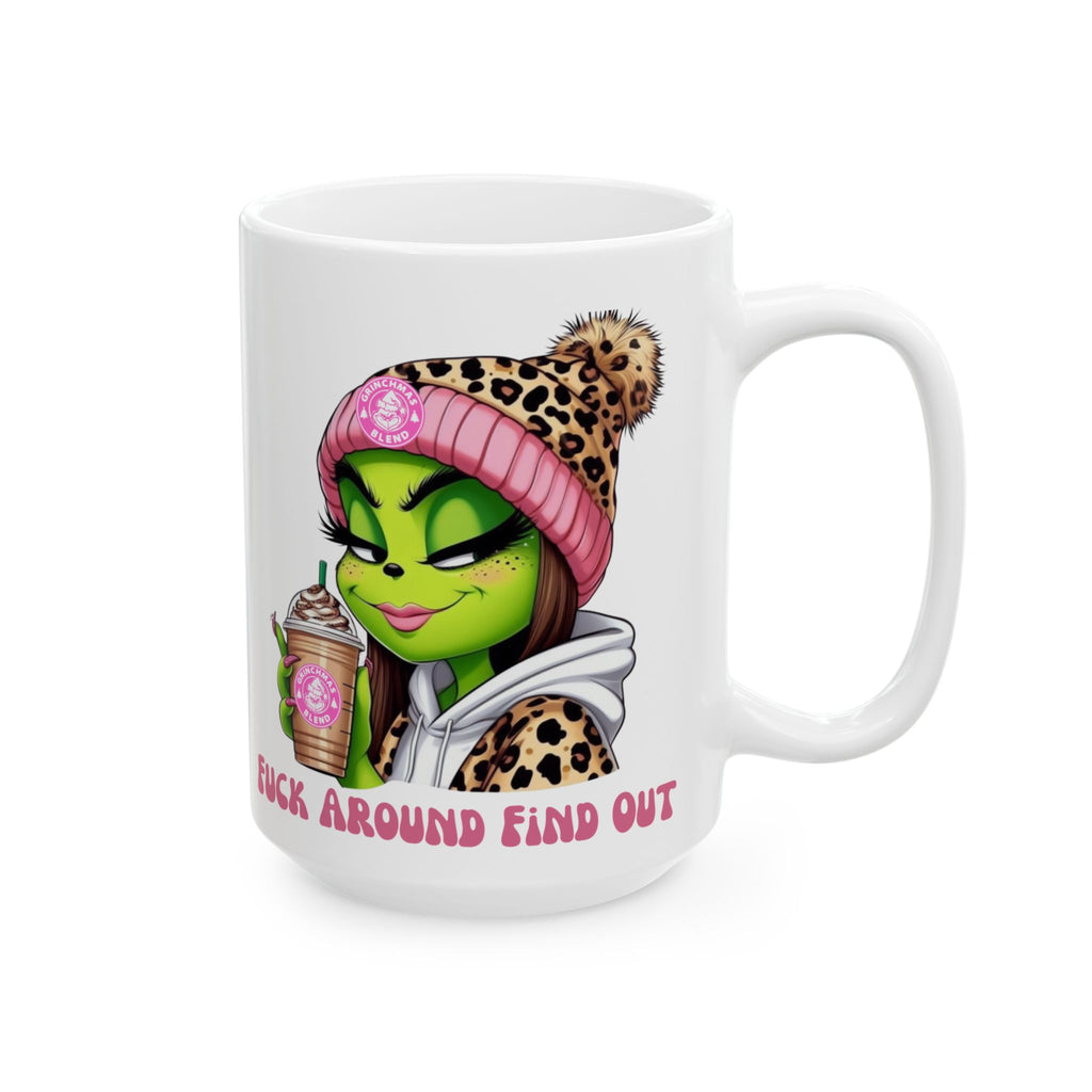 FA/FO Fun and Sassy Ceramic Mug | Cute Coffee Cup | Gift for Crazy Plant Lovers | Motivational Mug | Home Decor | Birthday Gift
