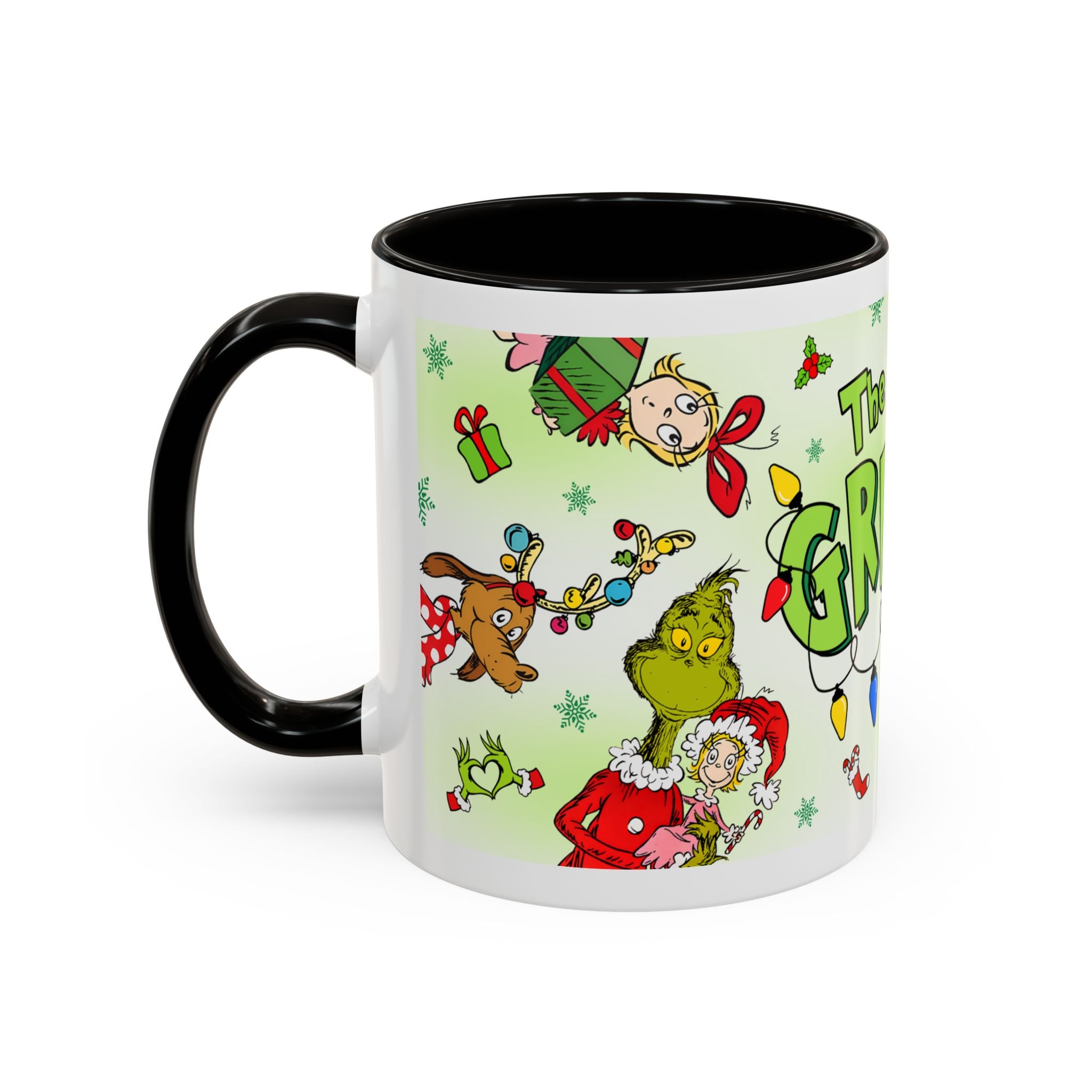 Whimsical The Grinch Mugs, Funny Holiday Gift, Christmas Coffee Cup, Festive Drinkware, Grinch Themed Mug