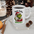 Grinch Coffee Ceramic Mug - Perfect Holiday Gift, Xmas Mug, Funny Coffee Cup, Grinch Lovers, Christmas Decor
