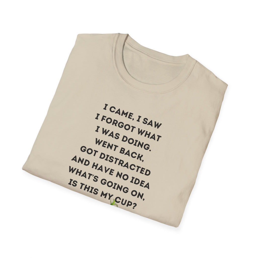 Grinch Inspired Softstyle Tee: I Came, I Saw, Funny T-Shirt for Fans, Gift for Birthdays, Casual Wear, Kermit Merchandise