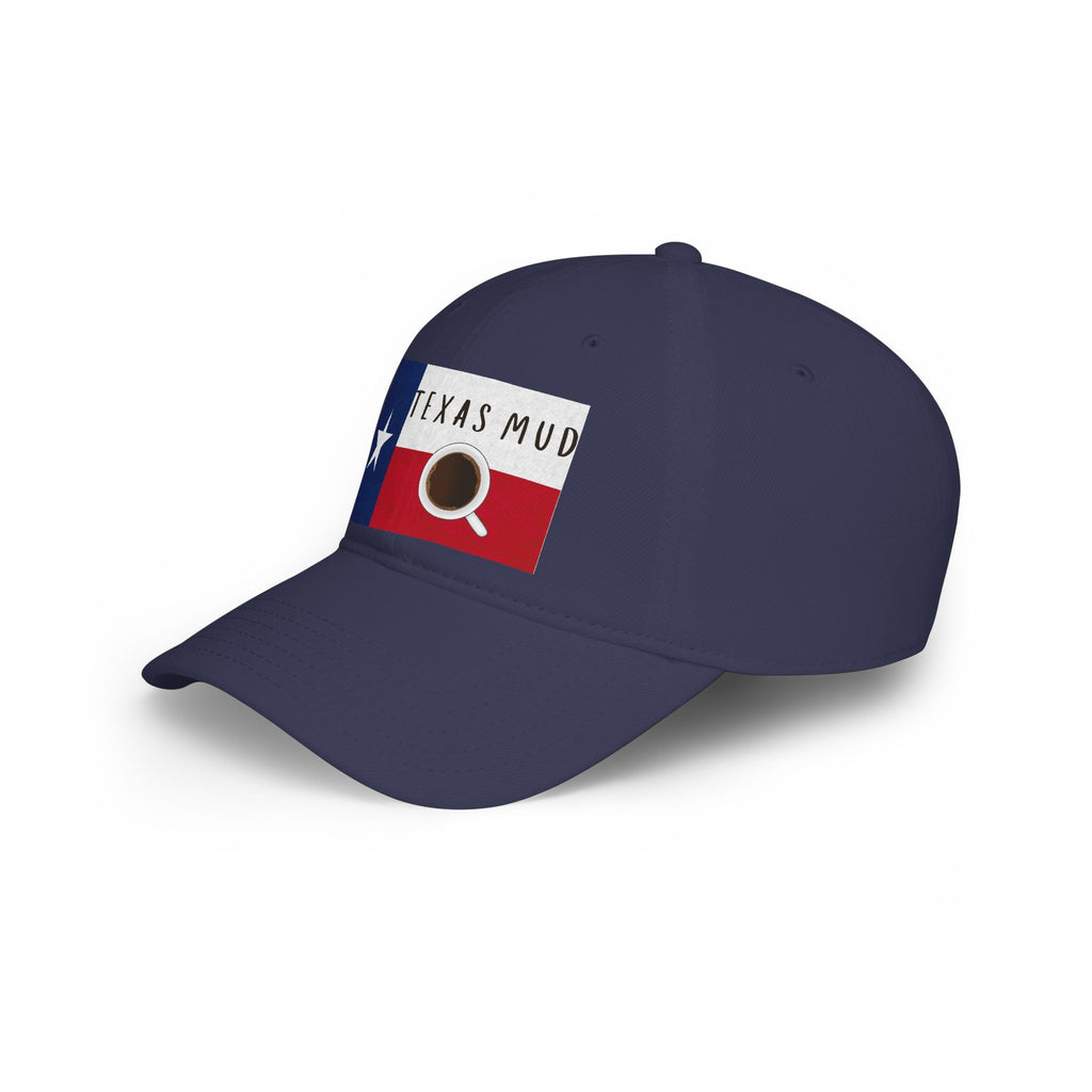 Texas Mud Coffee Flag Cap — Low Profile Baseball Hat