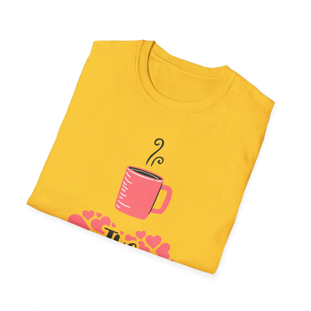 The Hot Coffee Mug Life - Unisex Softstyle T-Shirt