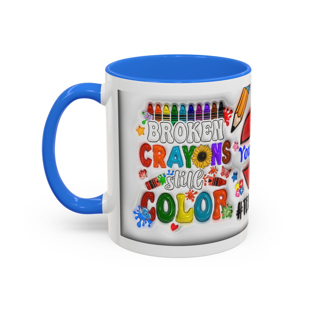 Personalized Teacher Mugs | Colorful 11oz & 15oz Coffee Cups | Fun Gift for Educators | Back to School | Teacher Appreciation