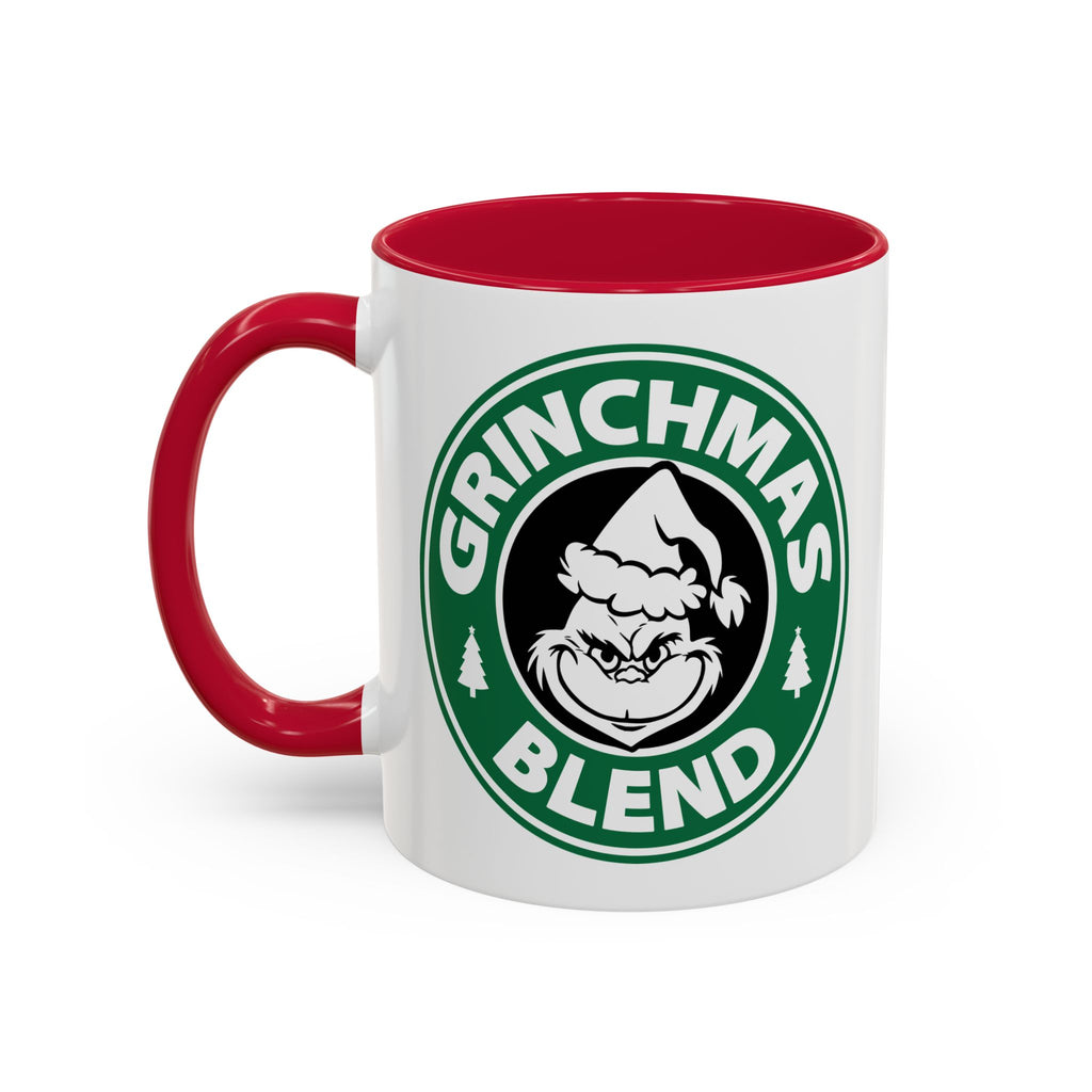 Christmas Grinch Coffee Mug, Colorful 11oz & 15oz Mugs, Holiday Gift, Funny Grinchmas Mug, Winter Decor, Unique Coffee Cup