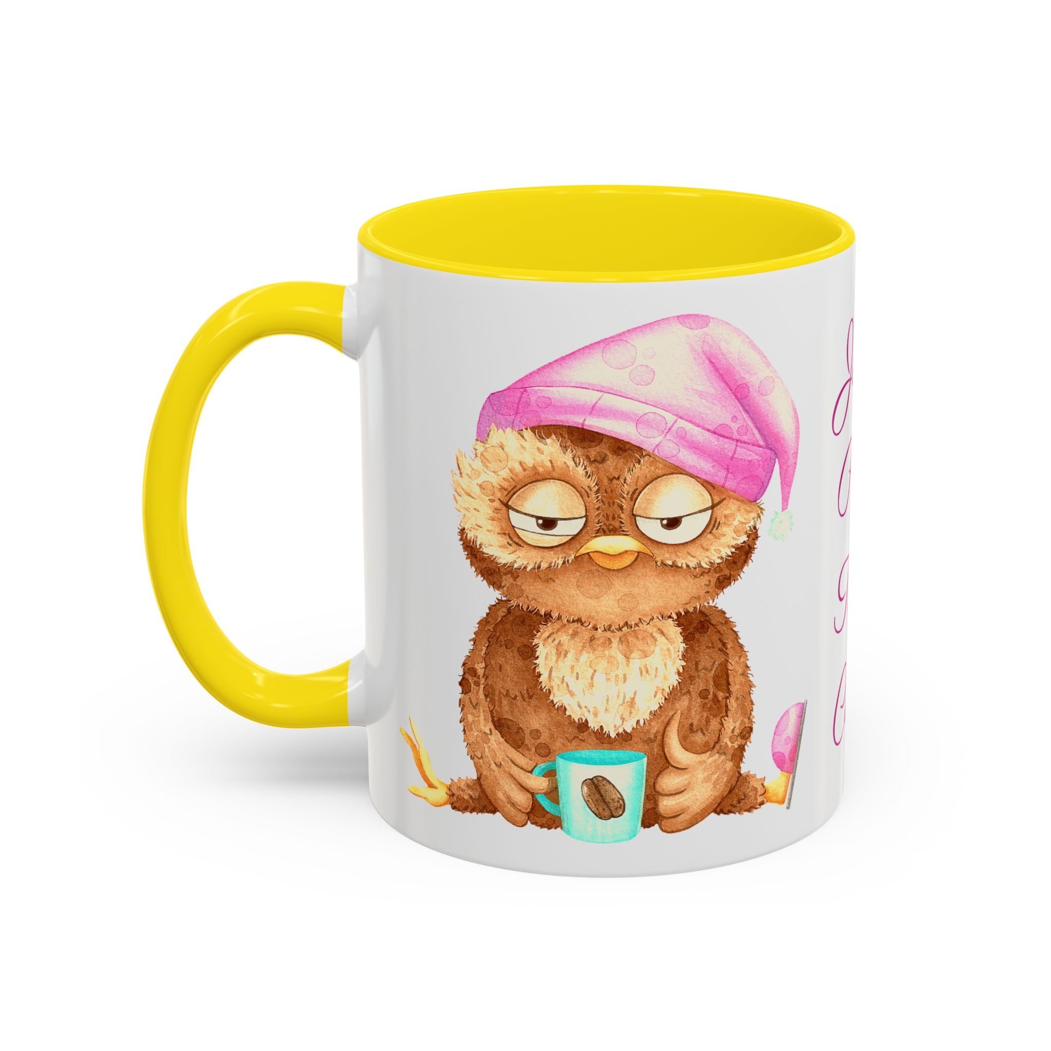 Just Pour The Coffee - Accent Coffee Mug, 11oz 15oz