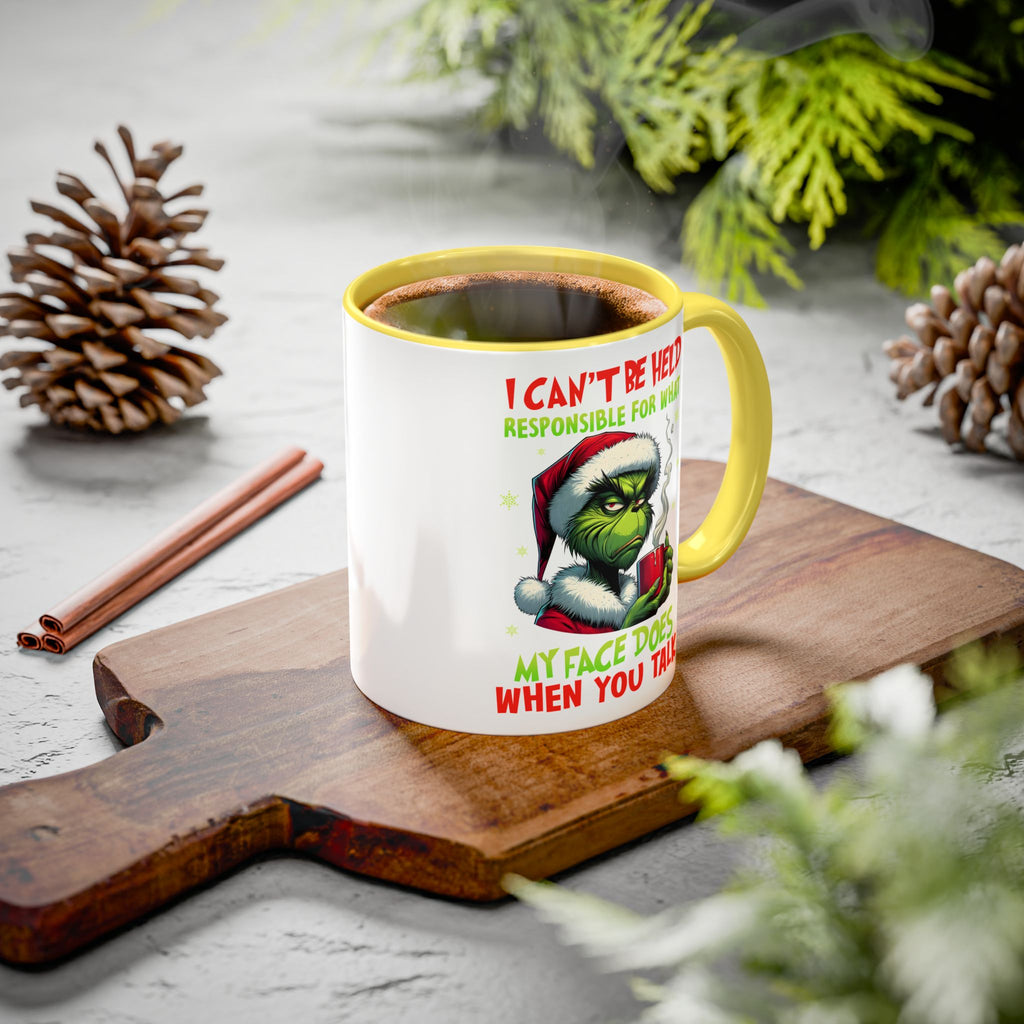 Colorful Grinch Mugs - Perfect for the Holidays, Funny Gift, Coffee Mug, Christmas Present, Office Humor, Grinch Lover