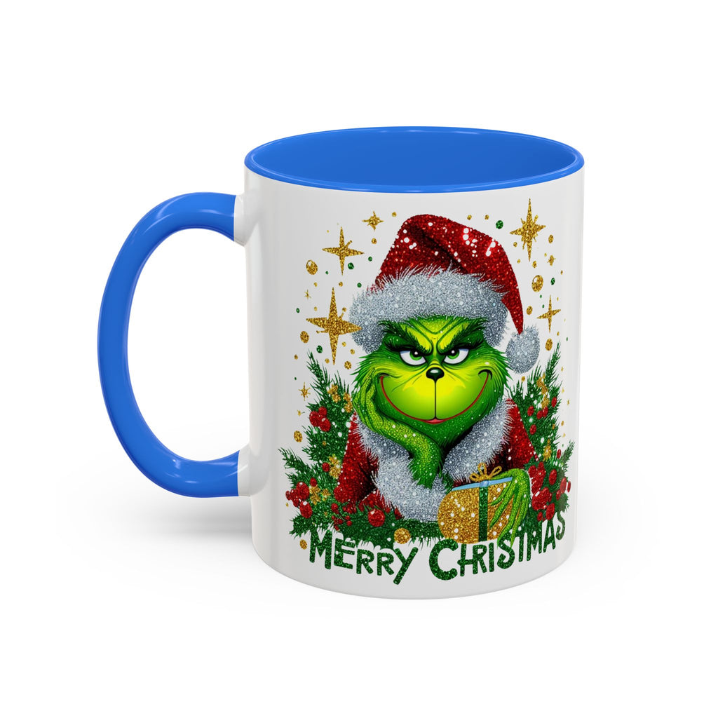Grinchy Christmas Mug - 11oz & 15oz, Holiday Gift, Festive Beverage Cup, Winter Decorations, Fun Coffee Mug, Grinch Lover Gift