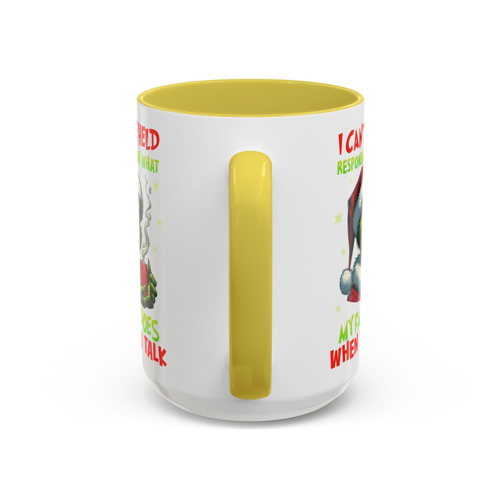 Colorful Grinch Mugs - Perfect for the Holidays, Funny Gift, Coffee Mug, Christmas Present, Office Humor, Grinch Lover