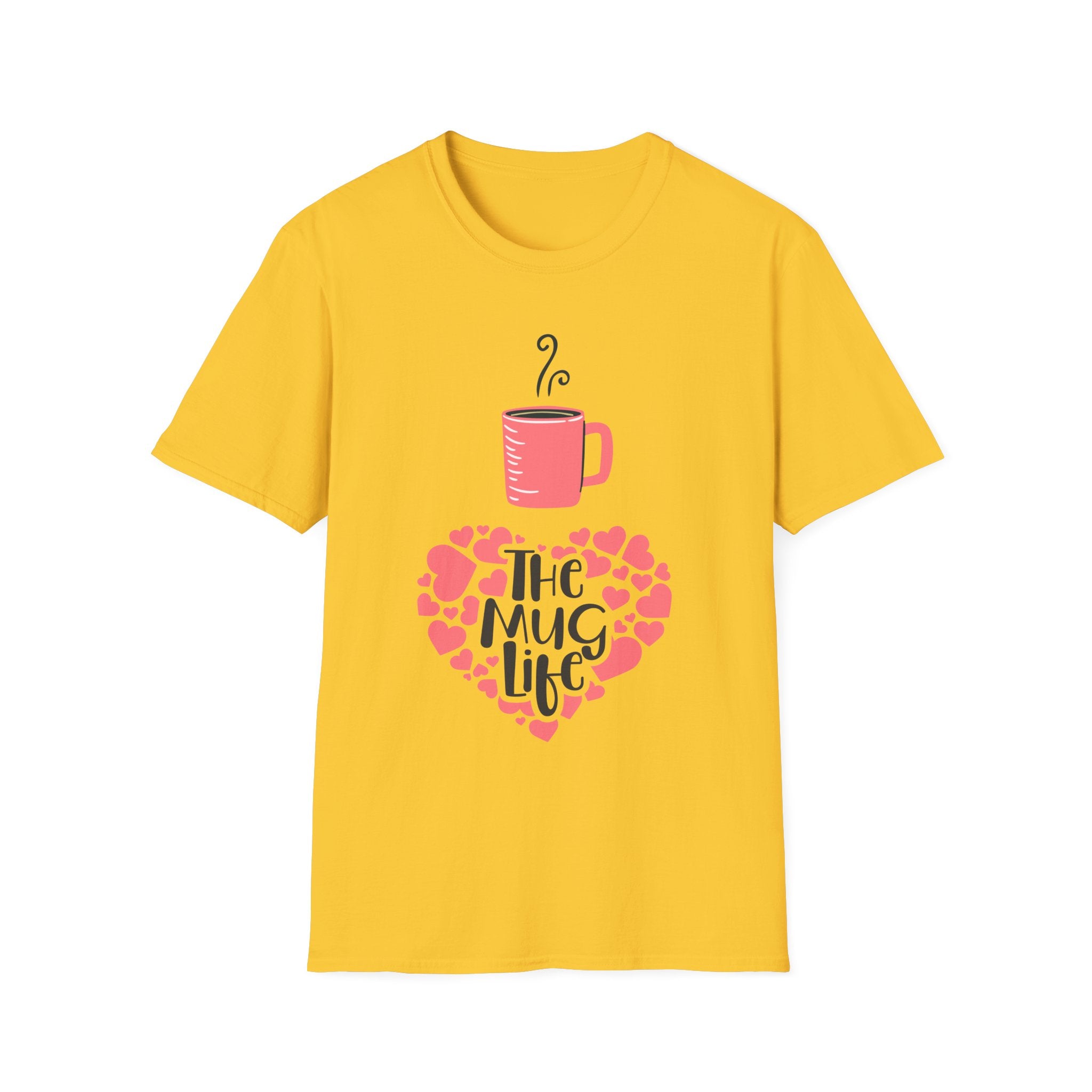 The Hot Coffee Mug Life - Unisex Softstyle T-Shirt