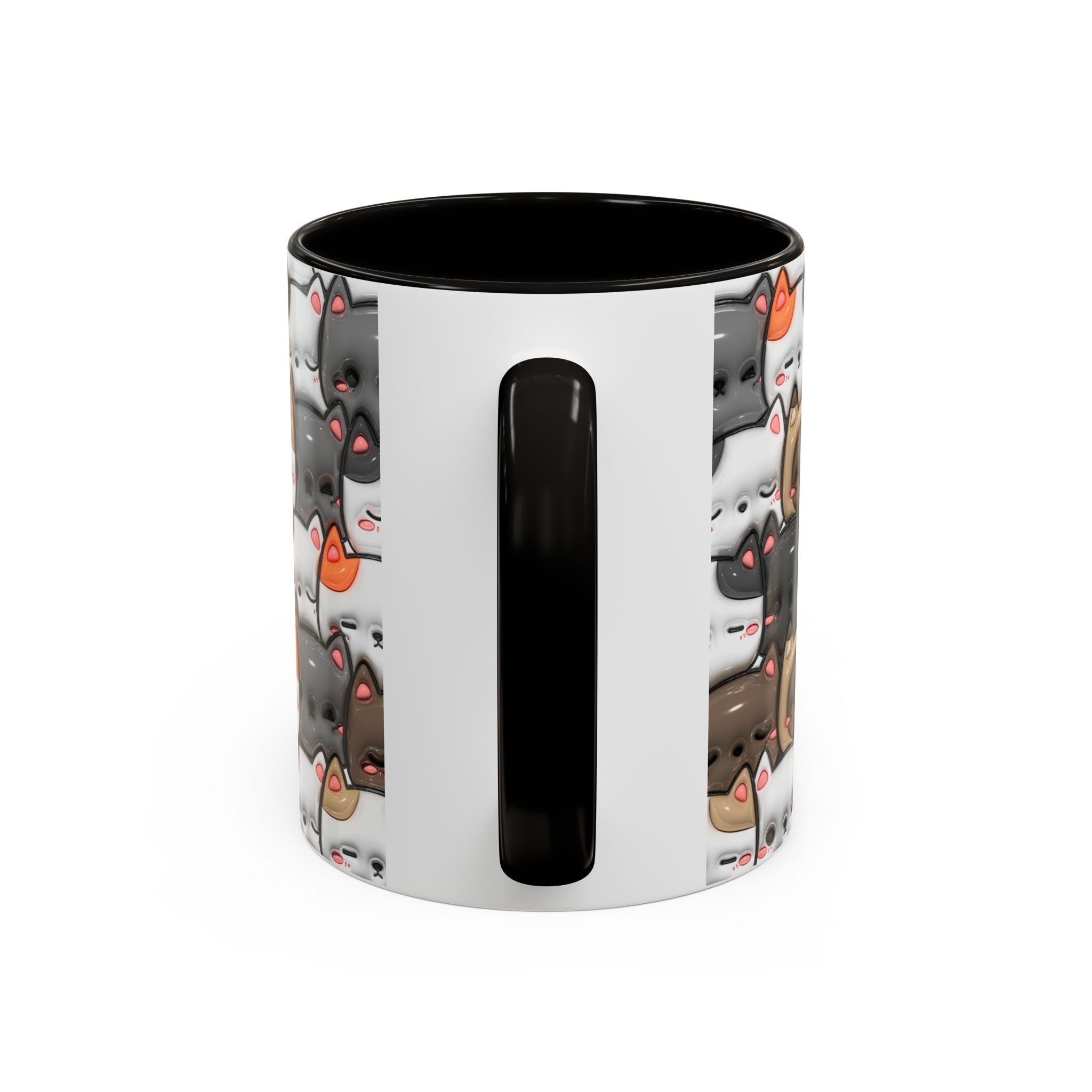 Colorful Cat Mugs - Cute Pet Lover Gift, Cat-Themed Coffee Cup, Cat Lover's Mug, Fun Kitchen Decor, Feline Art Drinkware