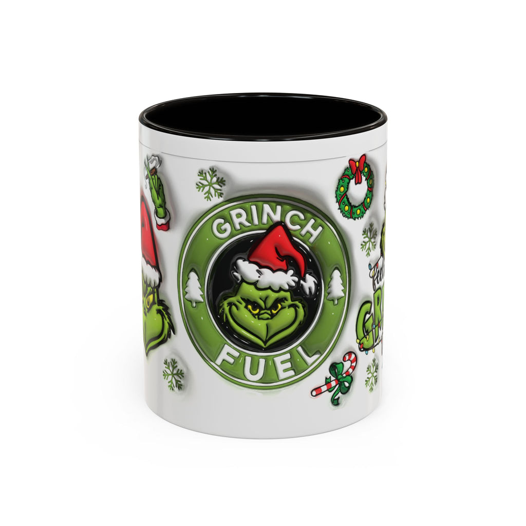 Grinch-themed Coffee Mug, Fun Holiday Gift, Christmas Mug, Grinch Fuel, Unique Grinchy Decor, Extra Grinchy Mug