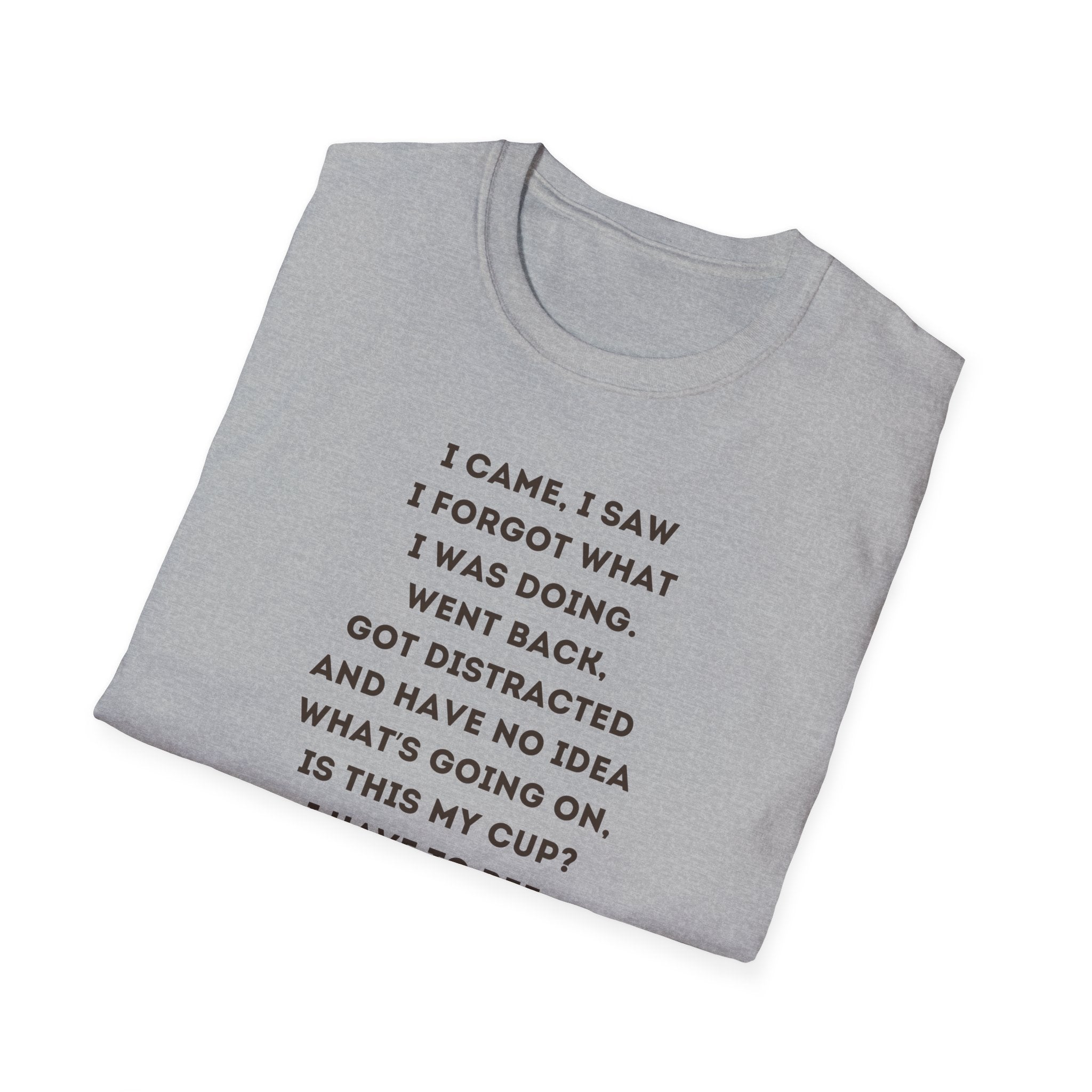 Funny Forgetful Grandpa Quote T-Shirt | Cute Elderly Character Tee