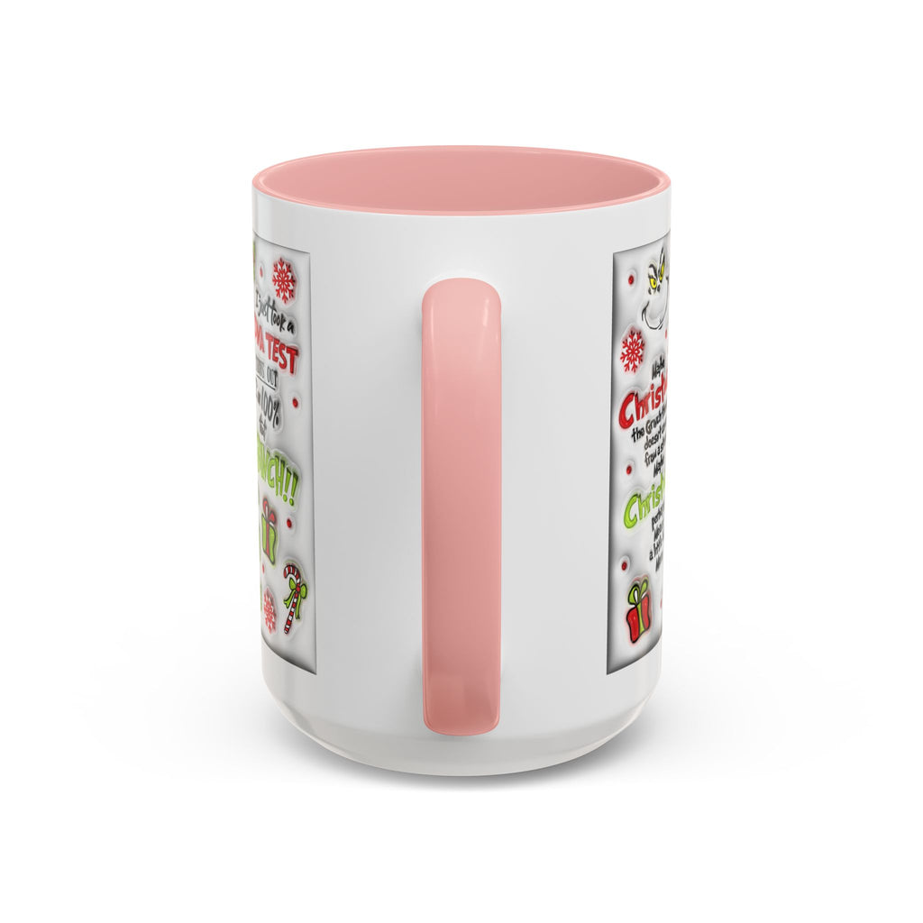 Grinchy Holiday Coffee Mug — "Feeling Extra Grinchy Today" Accent Mug (11/15oz)