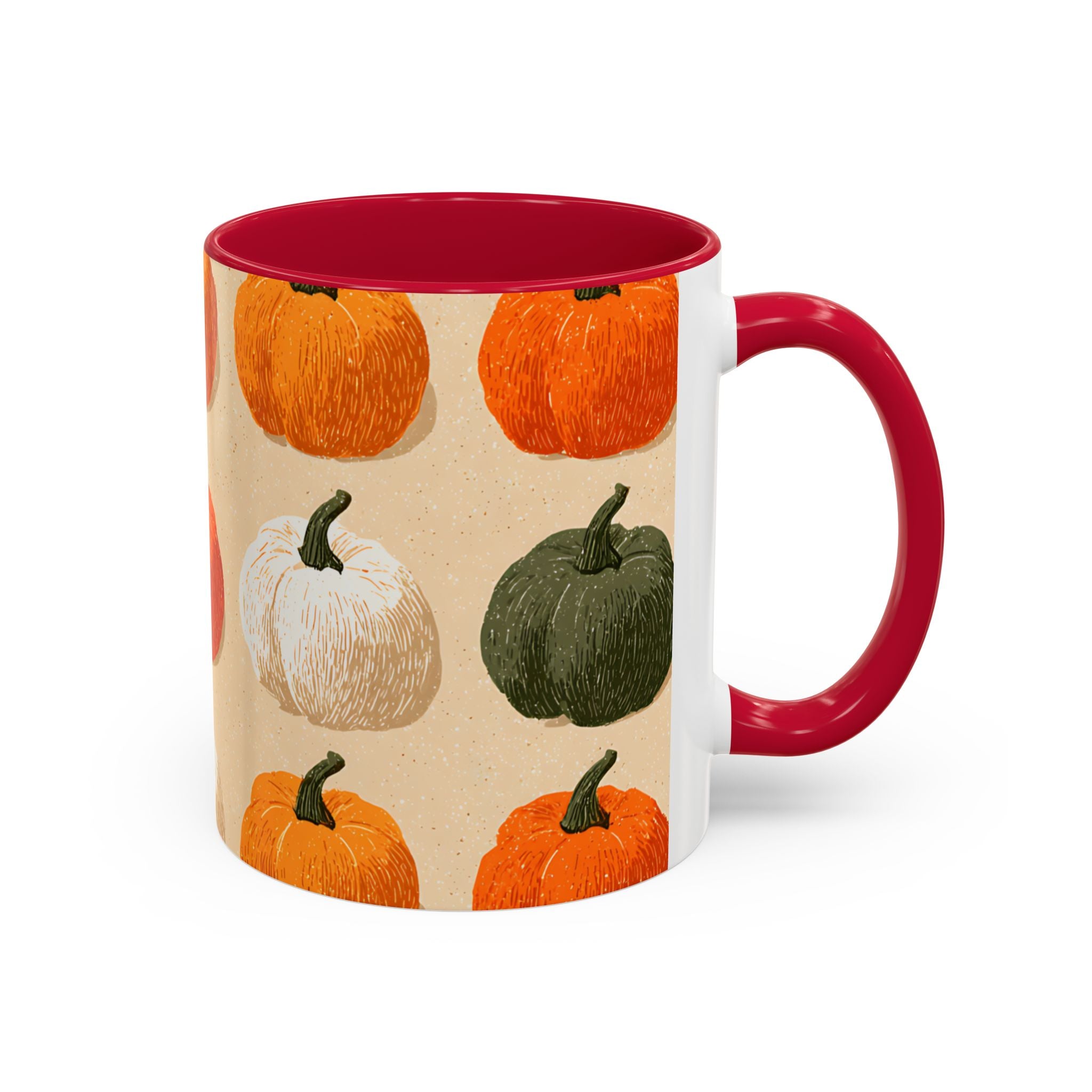 Autumn Pumpkin Mugs - Cozy Coffee Cups for Fall, Seasonal Drinkware, Thanksgiving Gifts, Home Decor, Pumpkin Spice Lovers