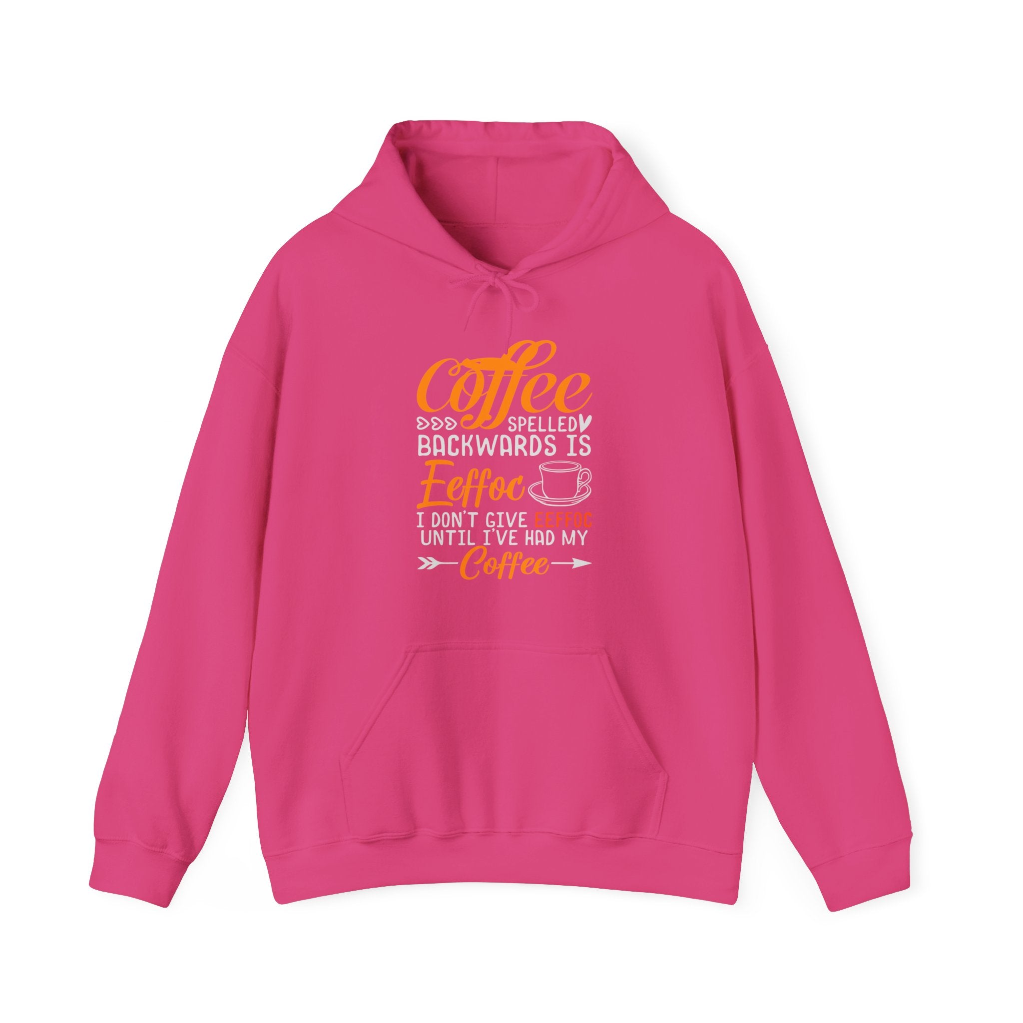 Give Me My Eeffoc Coffee - Unisex Heavy Blend Hooded Sweatshirt
