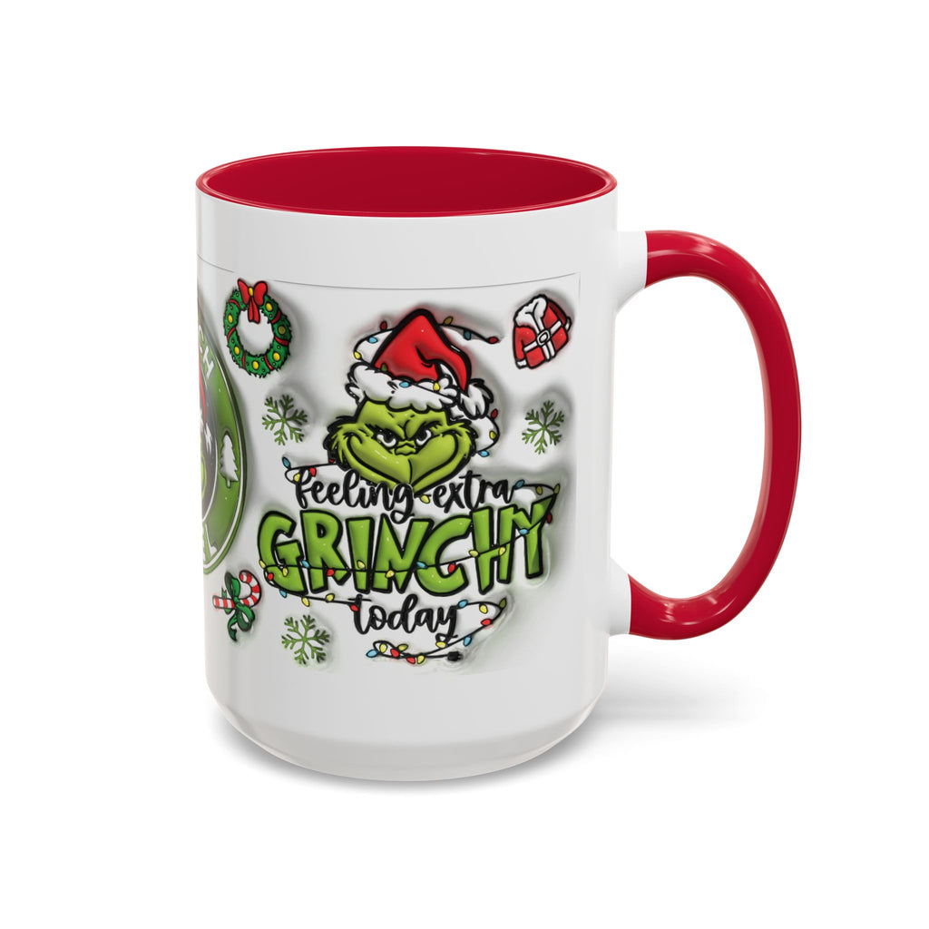 Grinch-themed Coffee Mug, Fun Holiday Gift, Christmas Mug, Grinch Fuel, Unique Grinchy Decor, Extra Grinchy Mug