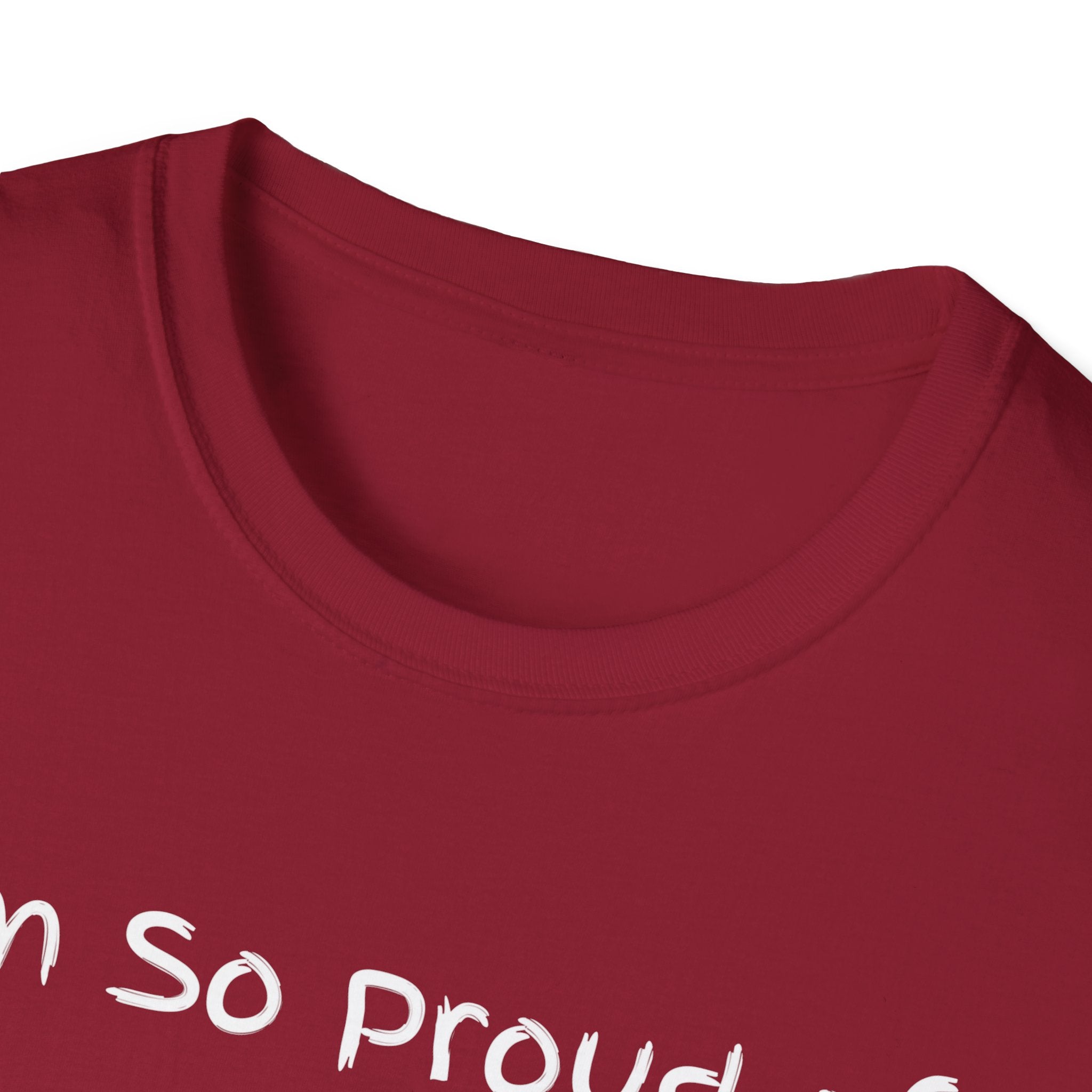 Proud of Myself Unisex T-Shirt, Self Love Tee, Positive Vibes Shirt, Empowering Gift, Inspirational Apparel