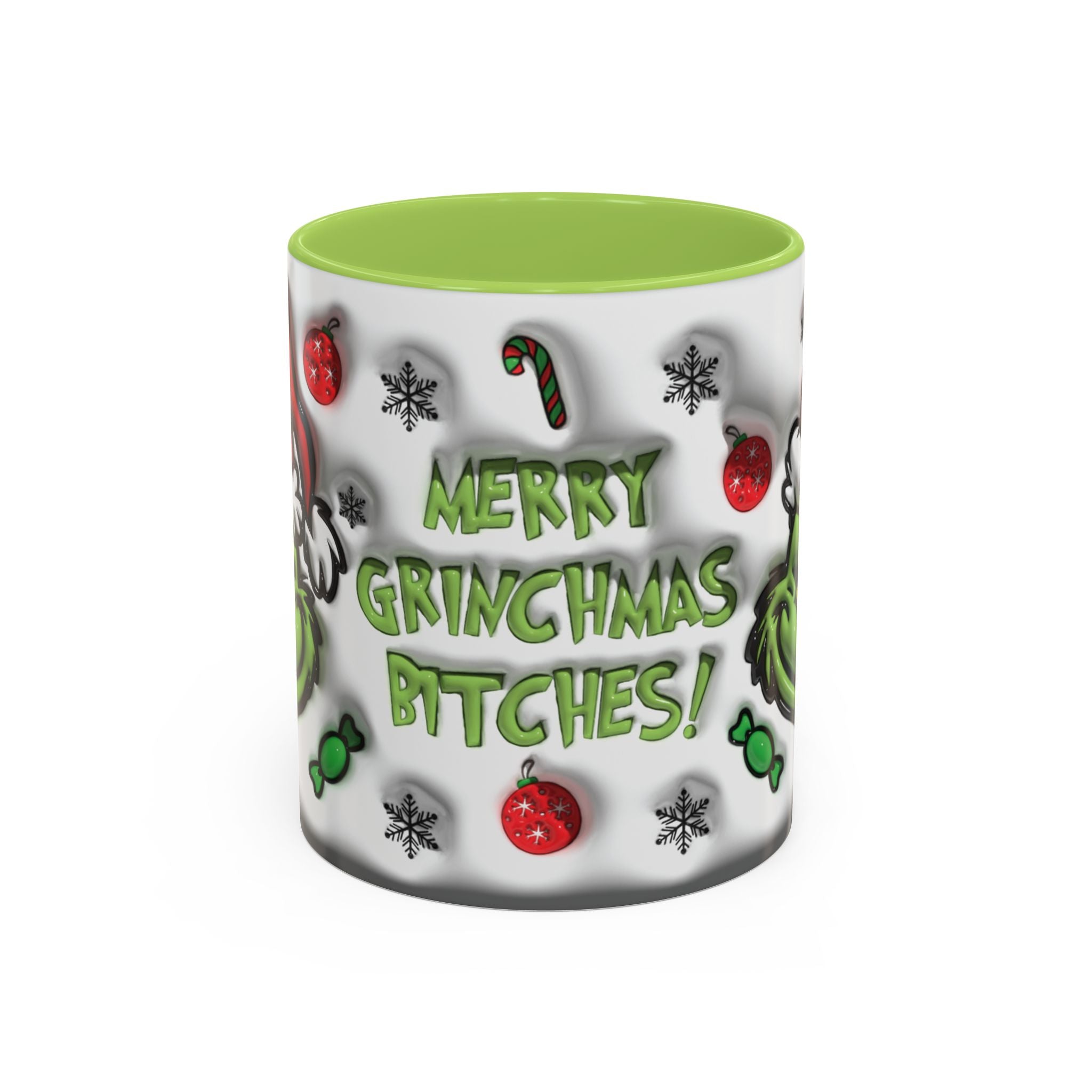 Merry Grinchmas Coffee Mug - Holiday Gift for Christmas Lovers, Fun Ceramic Mug, Grinch-Themed Drinkware, Funny Coffee Cup
