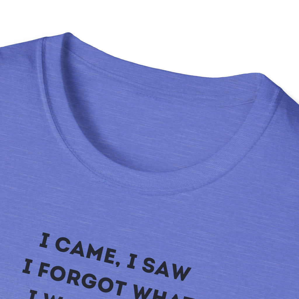 Grinch Inspired Softstyle Tee: I Came, I Saw, Funny T-Shirt for Fans, Gift for Birthdays, Casual Wear, Kermit Merchandise