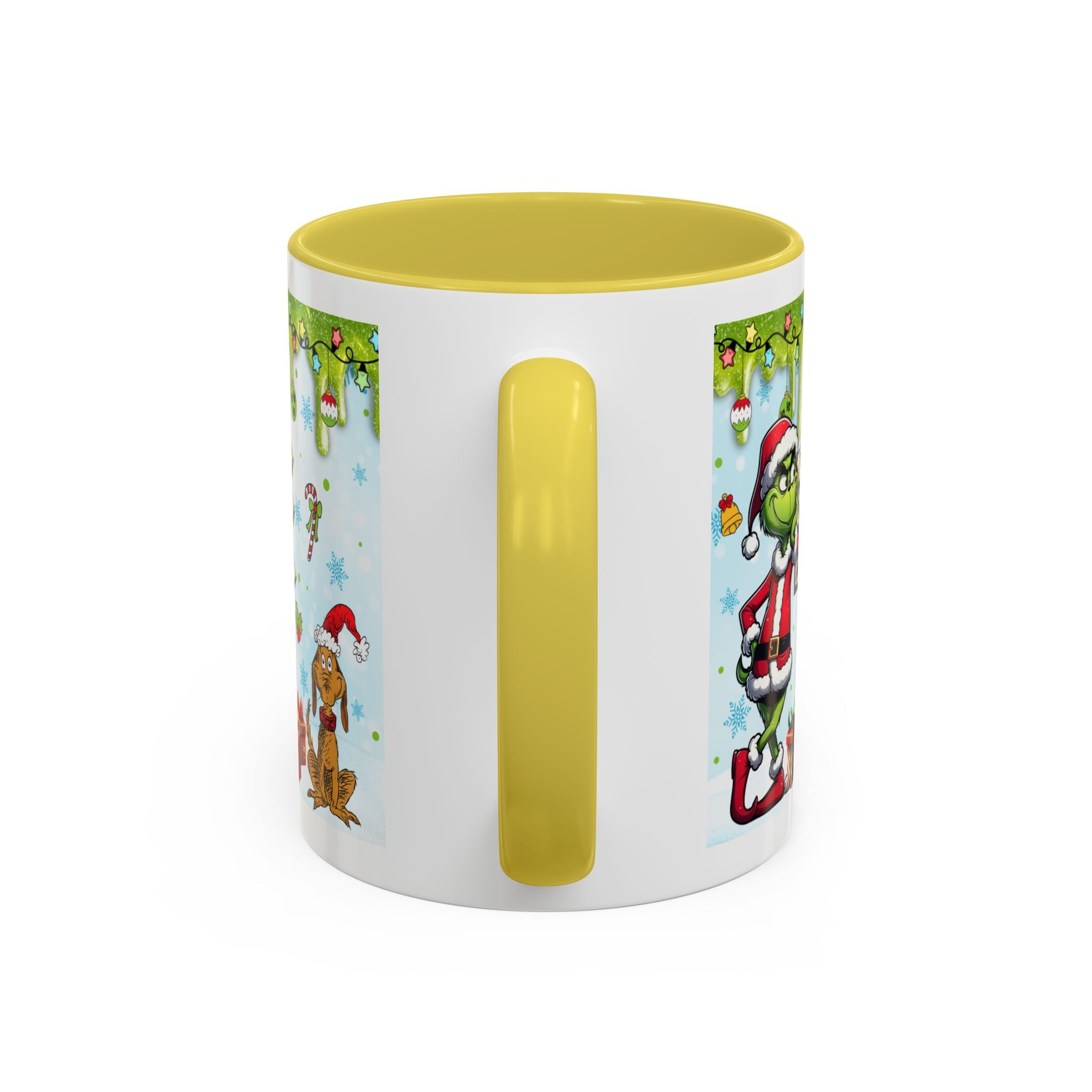 Grinch Christmas Mug | Colorful 11oz 15oz Ceramic Coffee Cup