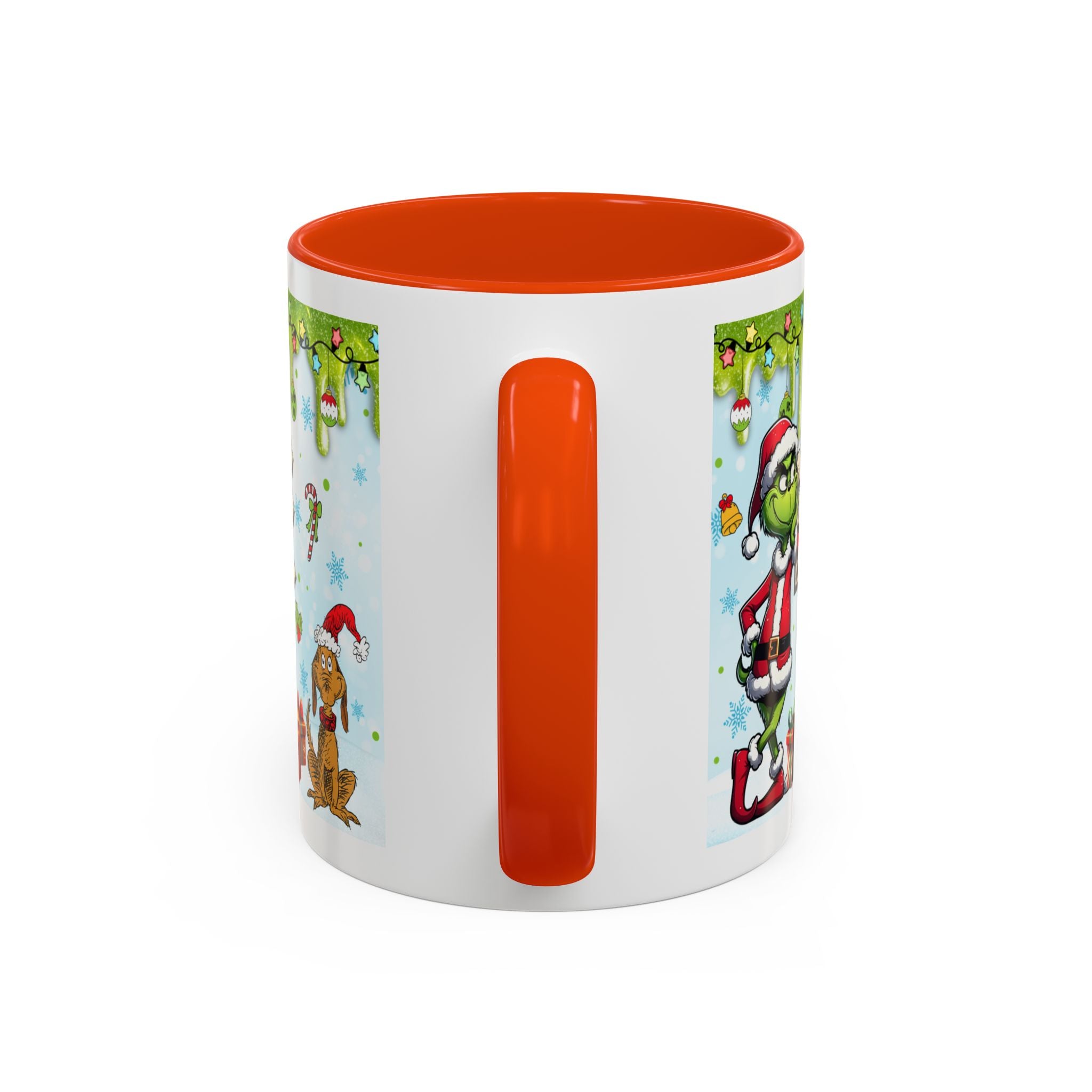 Grinch Christmas Mug | Colorful 11oz 15oz Ceramic Coffee Cup