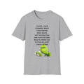 Grinch Inspired Softstyle Tee: I Came, I Saw, Funny T-Shirt for Fans, Gift for Birthdays, Casual Wear, Kermit Merchandise