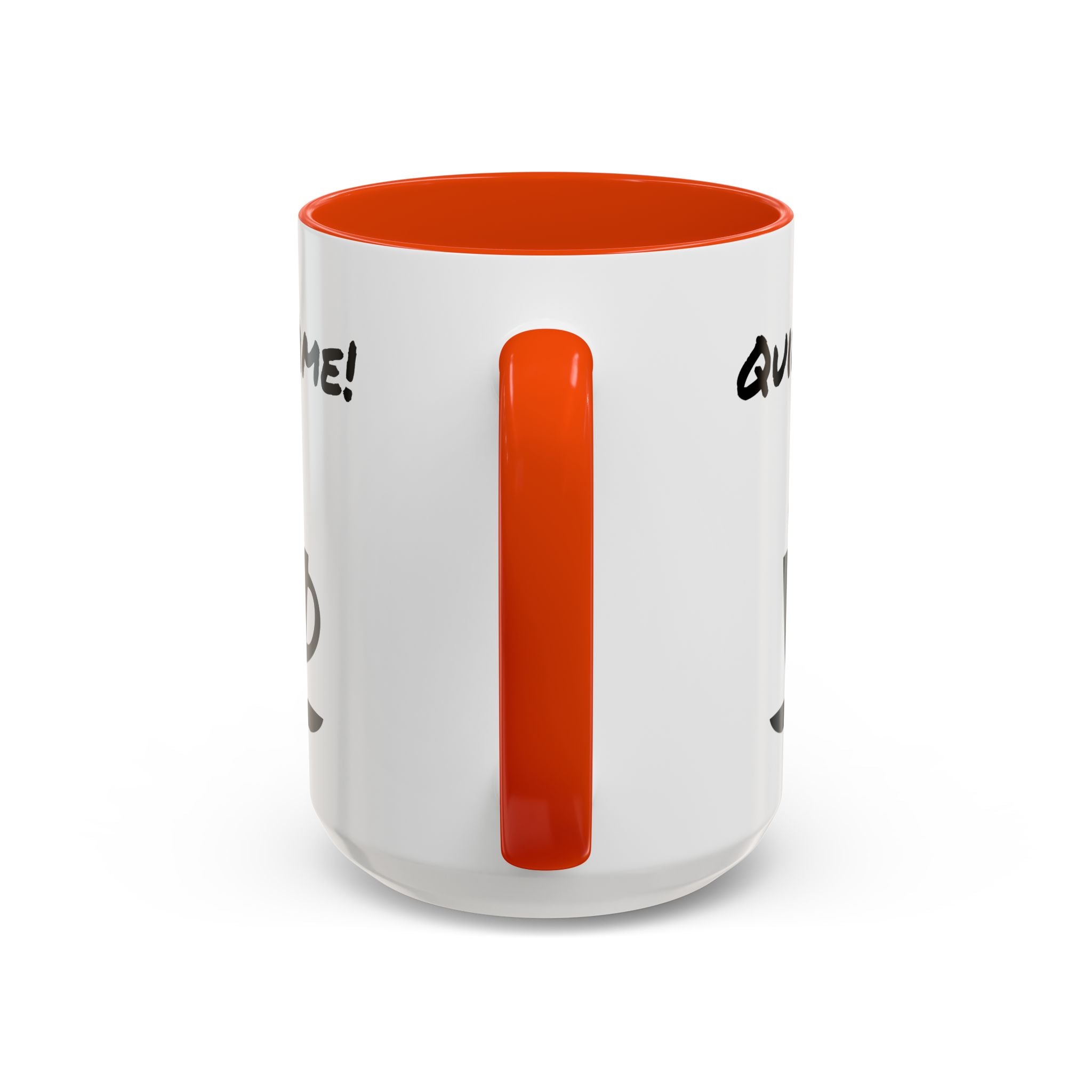 Quiet Time Coffee Mug — Black Accent 11oz/15oz