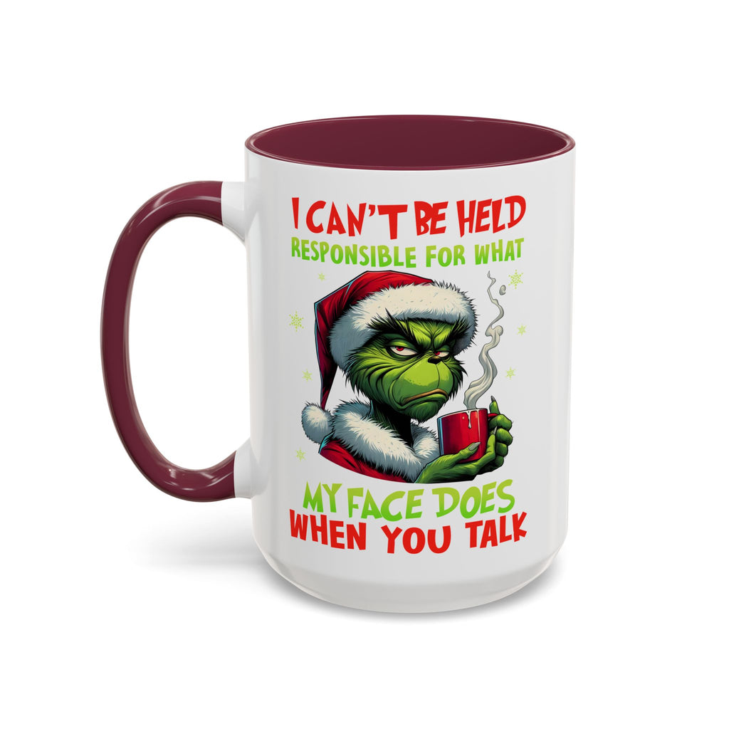 Colorful Grinch Mugs - Perfect for the Holidays, Funny Gift, Coffee Mug, Christmas Present, Office Humor, Grinch Lover